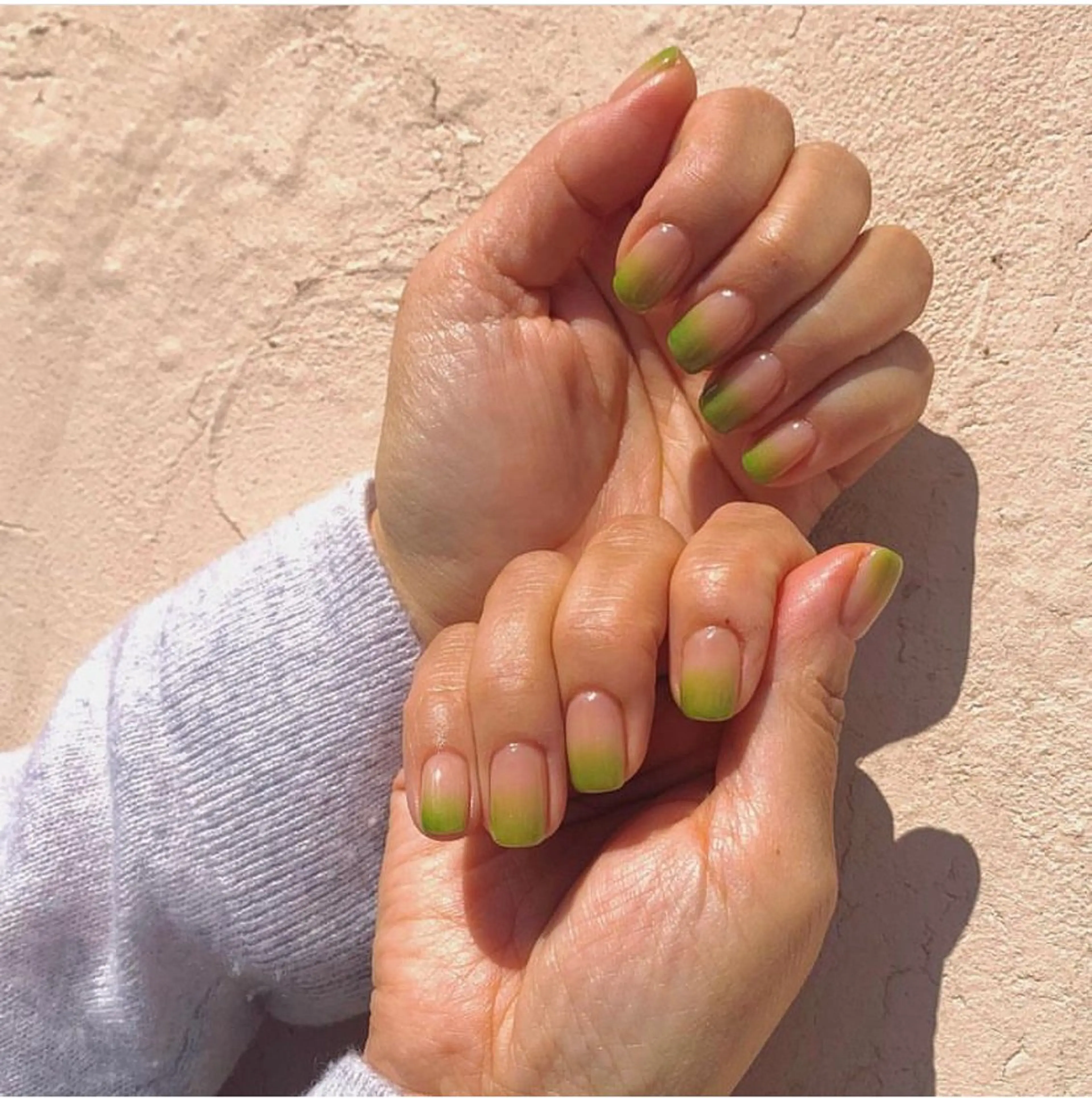 カラーグラデーション(ケア込み)  /オフ有＋500円の写真