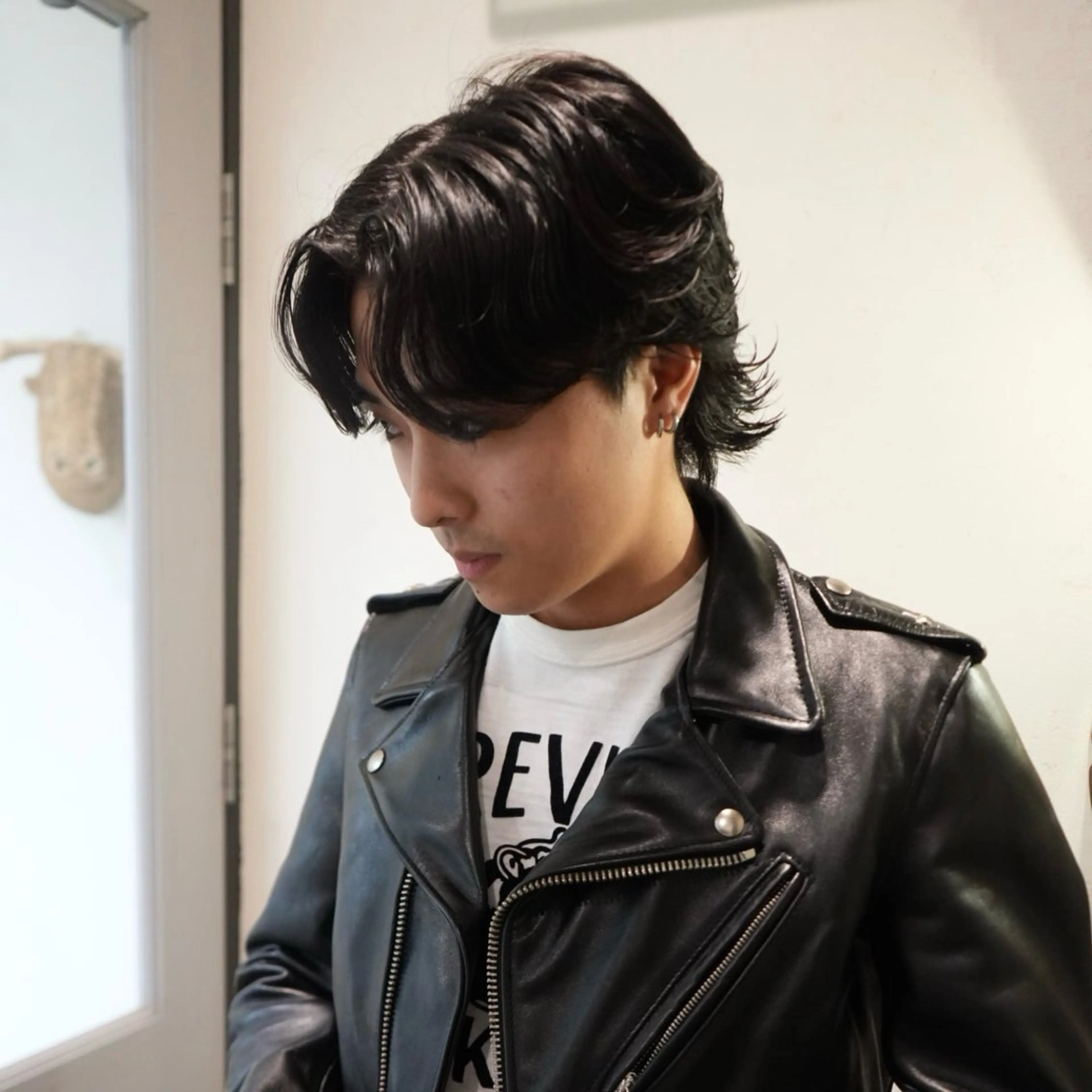 ショート パーマ メンズ カット パーマ the path ユウヤのヘアスタイル