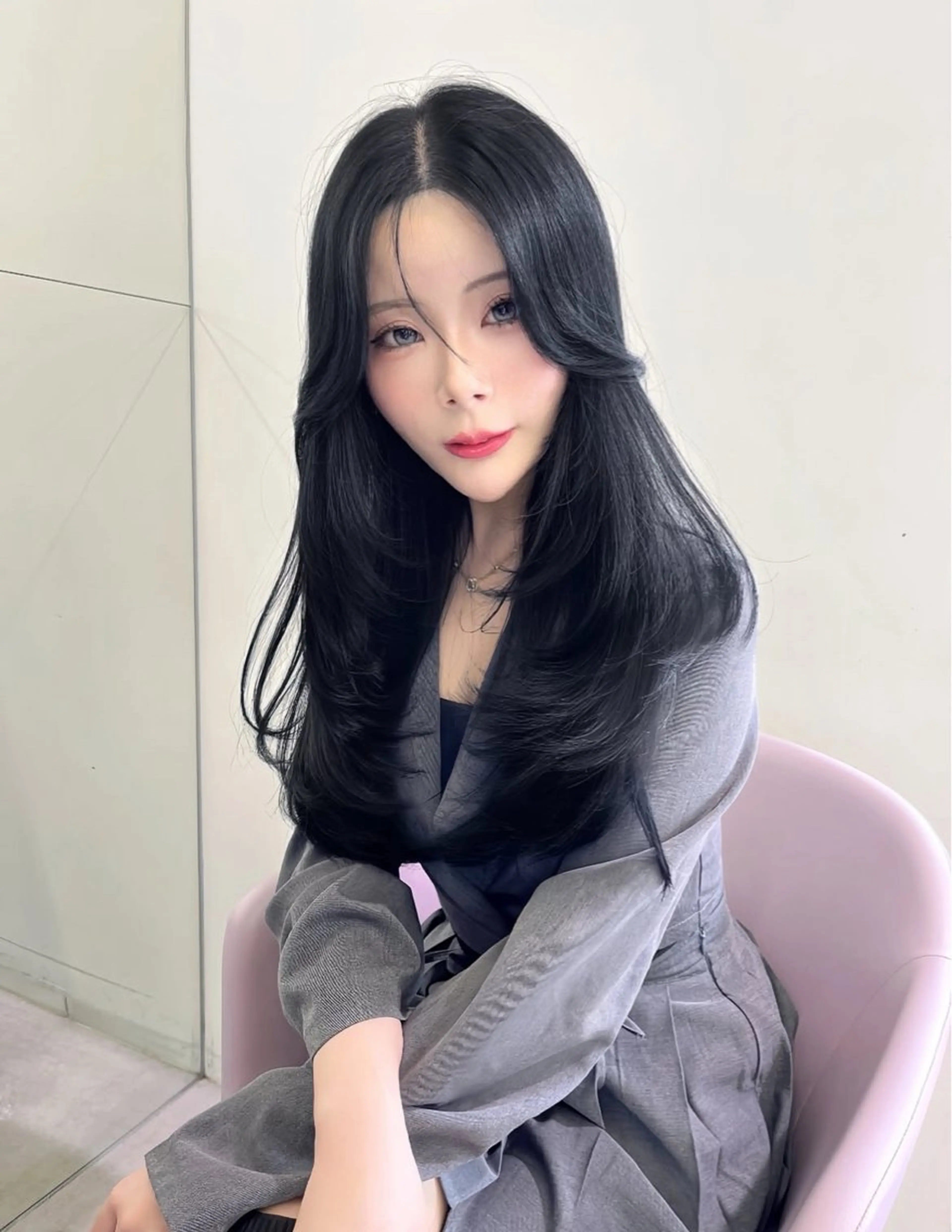 ロング カラー ヘアアレンジ カット ヘアカラー トリートメント 韓国ヘア/髪質改善 TAKAHIROのヘアスタイル