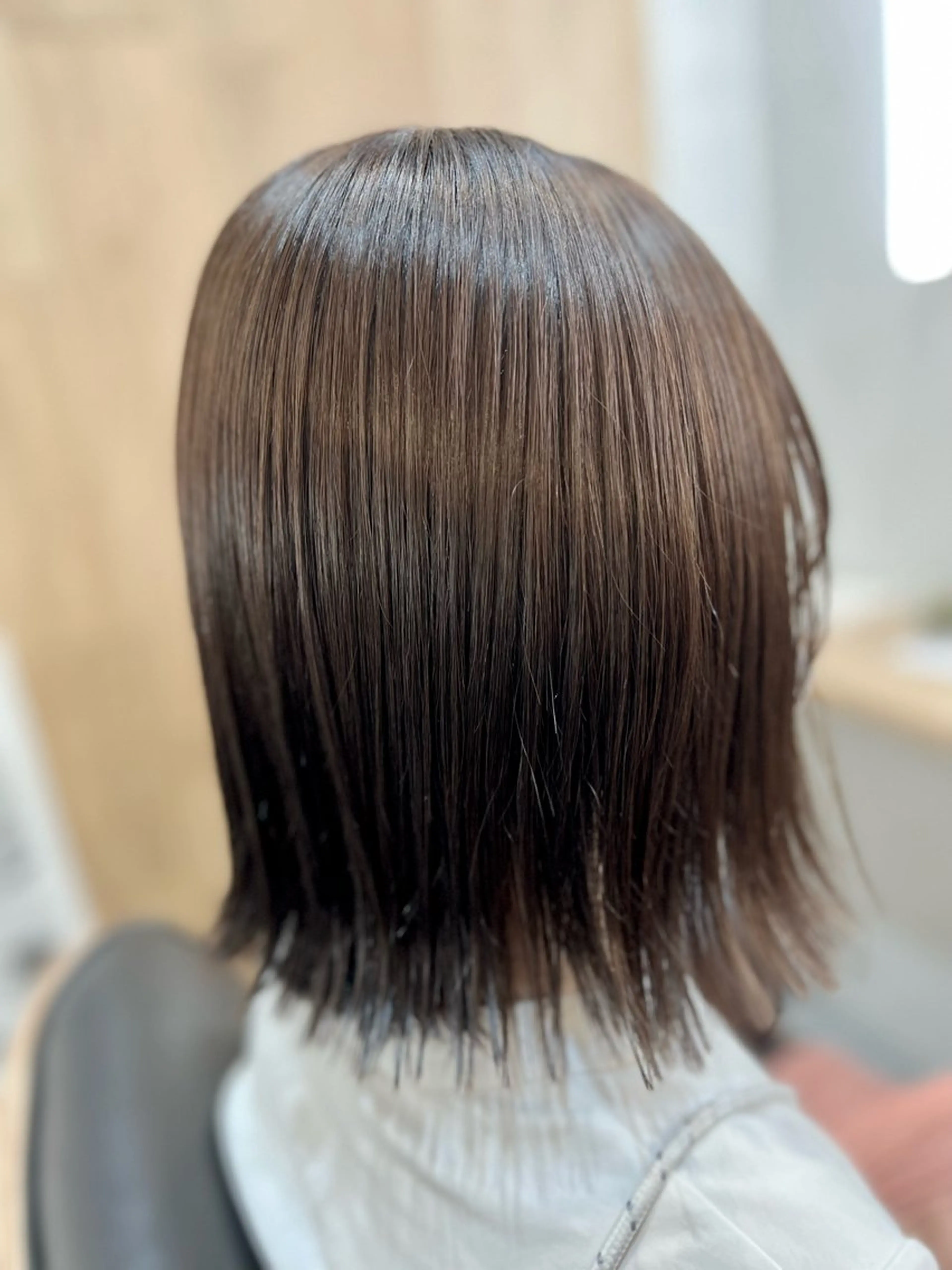 ミディアム カット ヘアカラー トリートメント 川村 昌広のヘアスタイル