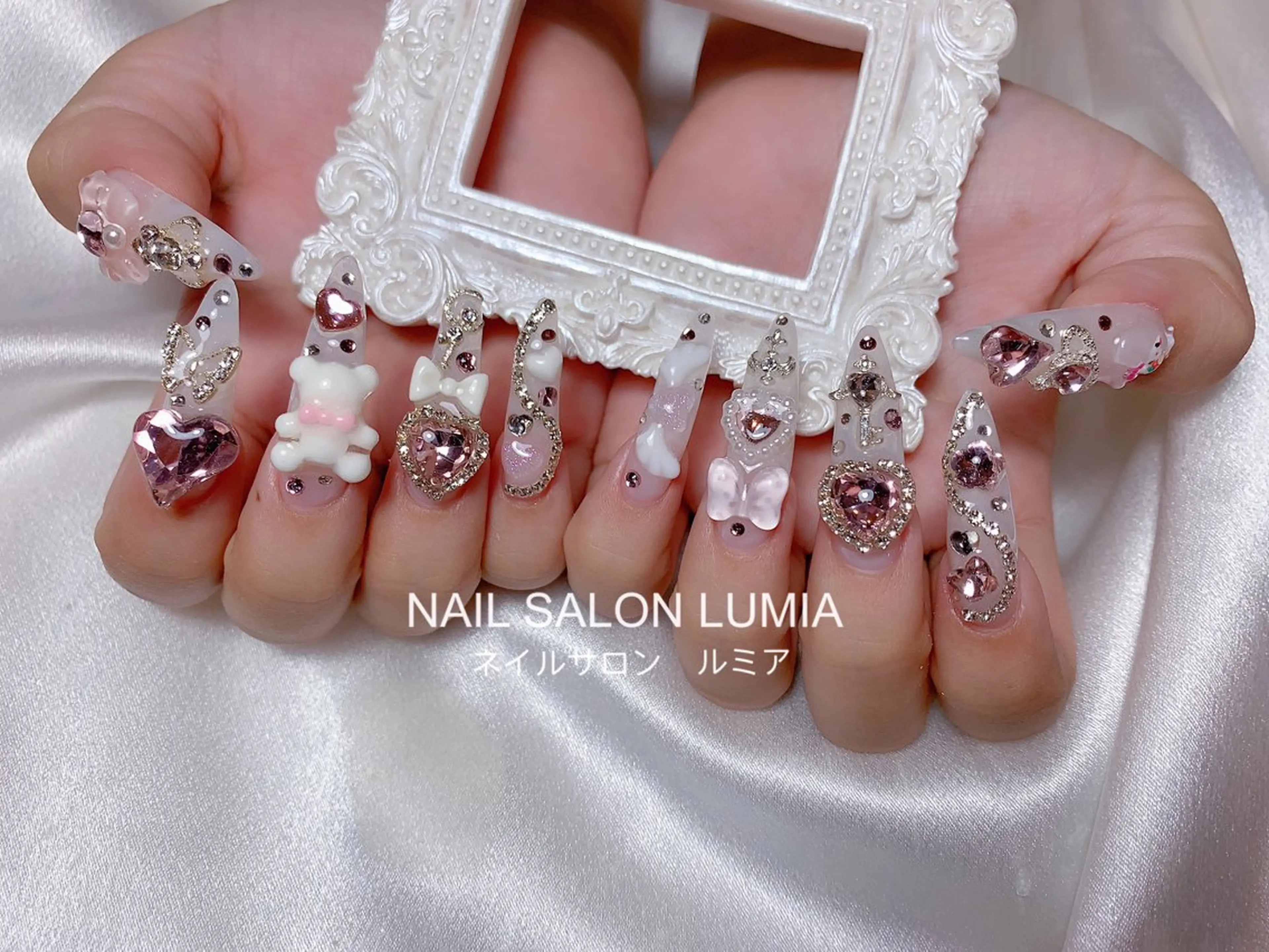 ネイル ハンドネイル ネイルサロン ルミア Lumia 店長のネイルデザイン