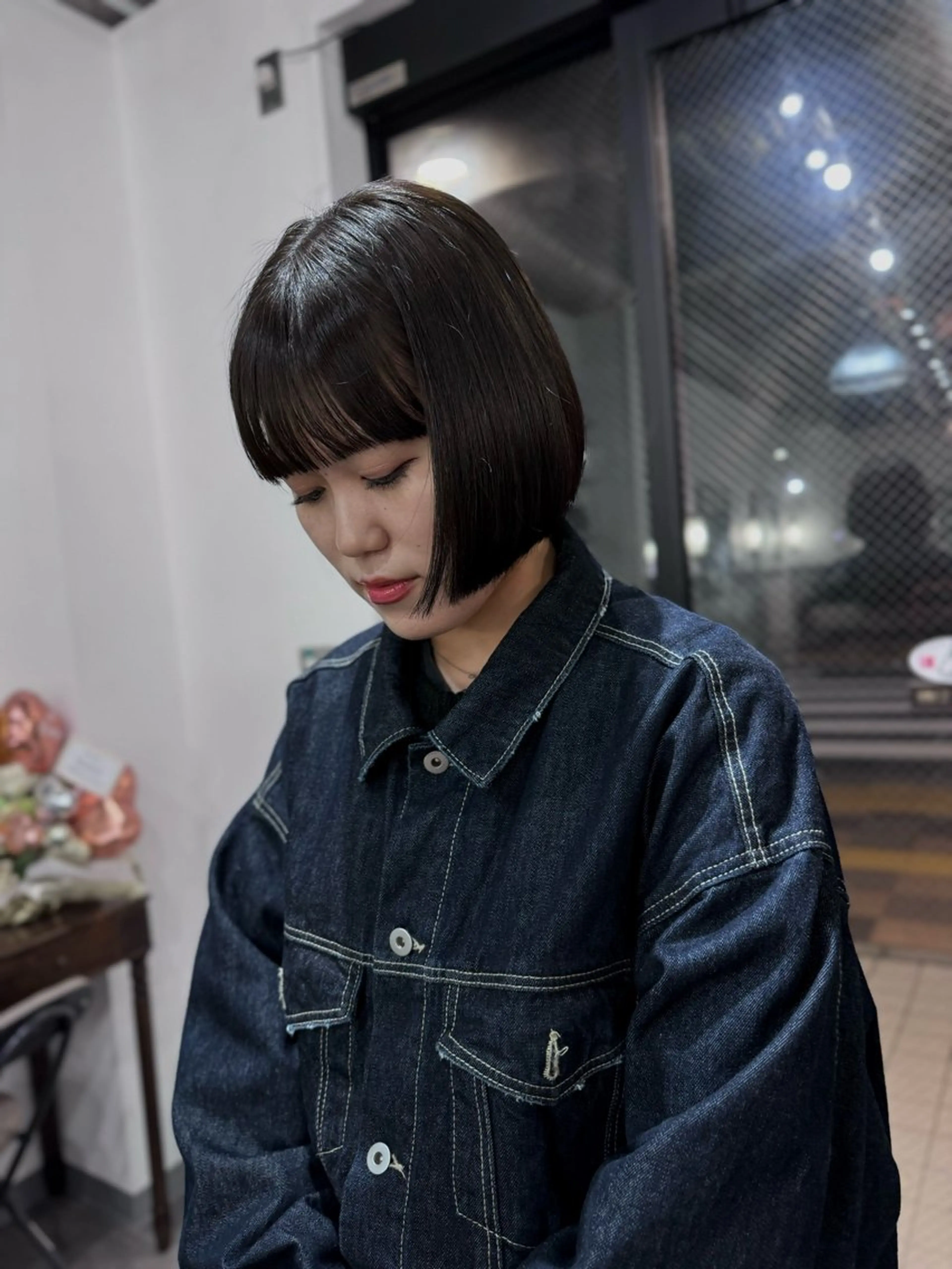 ミディアム HOLLY 髙橋ユウキのヘアスタイル