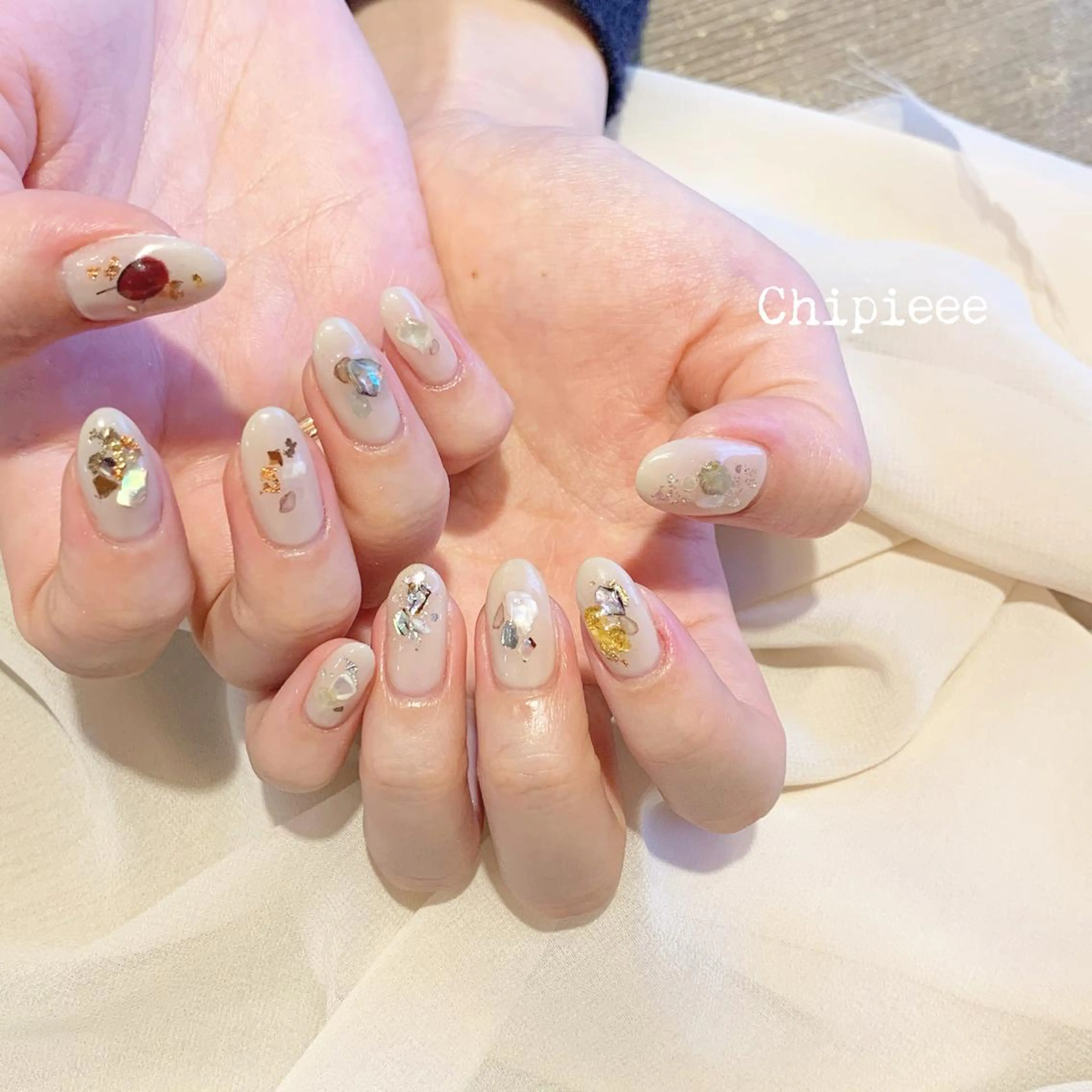 ネイル ハンドネイル revia所属・ERI Nailistのネイルデザイン