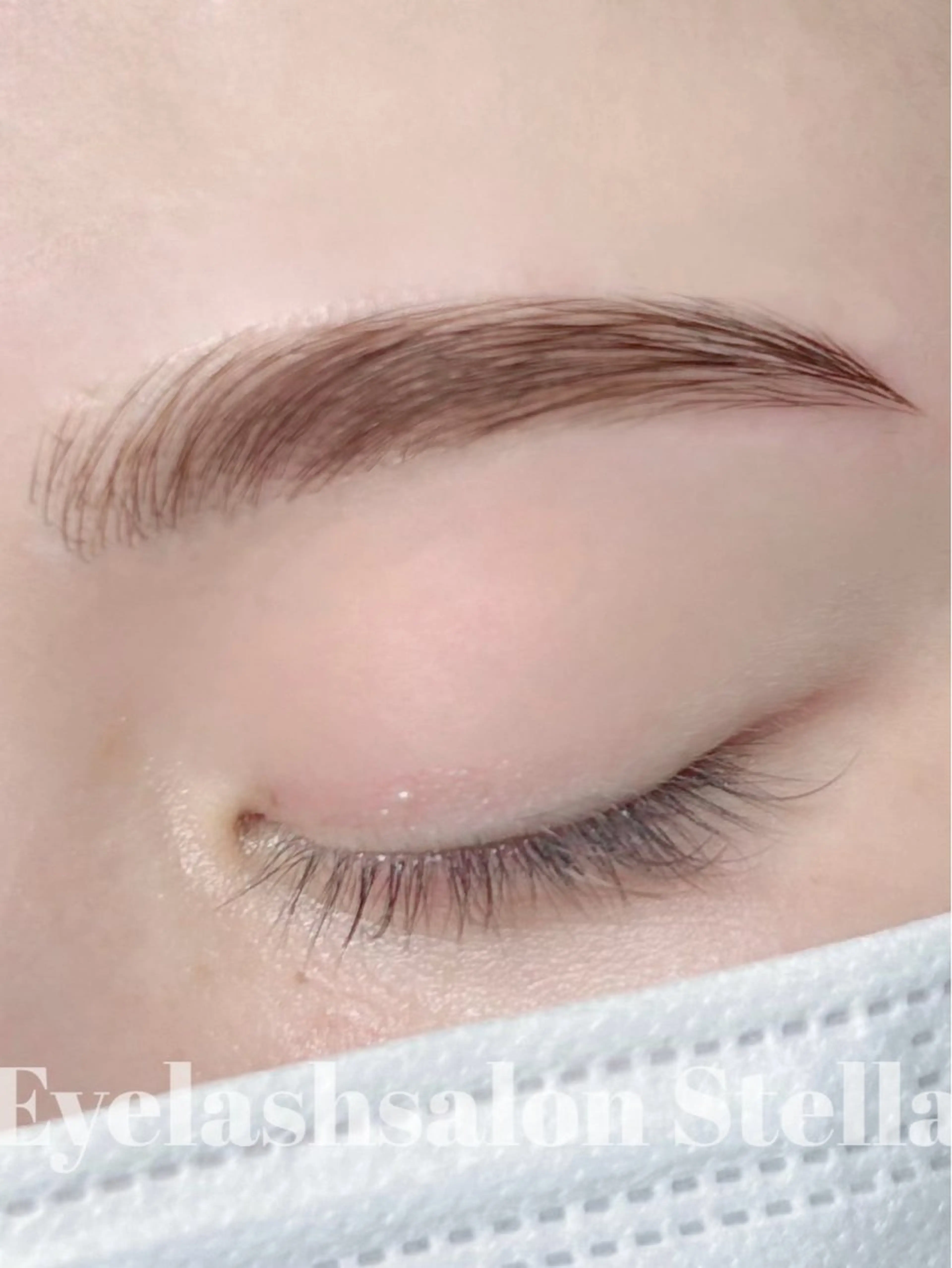 アイブロウ ハリウッドブロウリフト Stella Shioriのマツエク・マツパデザイン