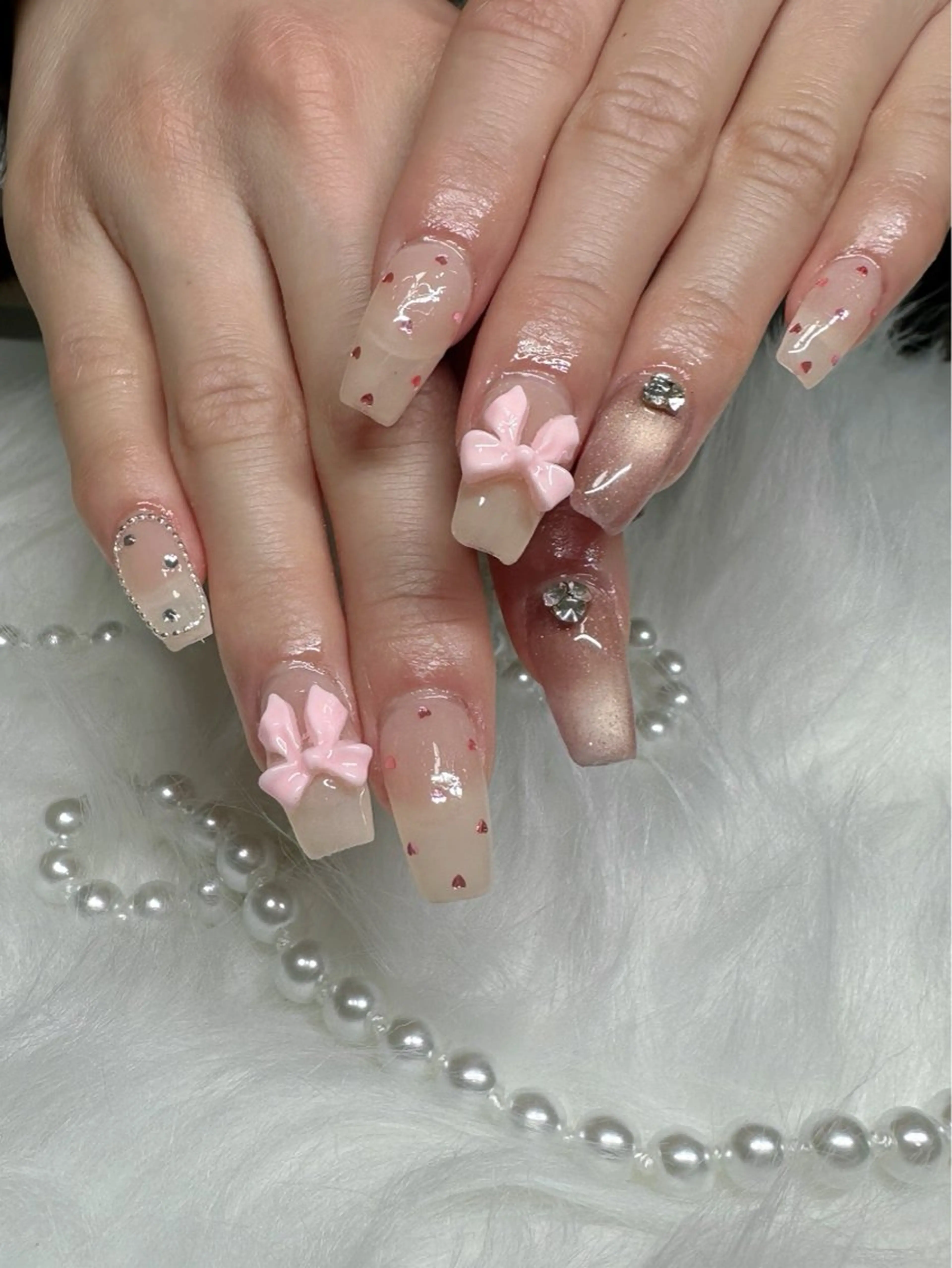 ネイル プライベートサロン sumomo/ｻﾗのネイルデザイン