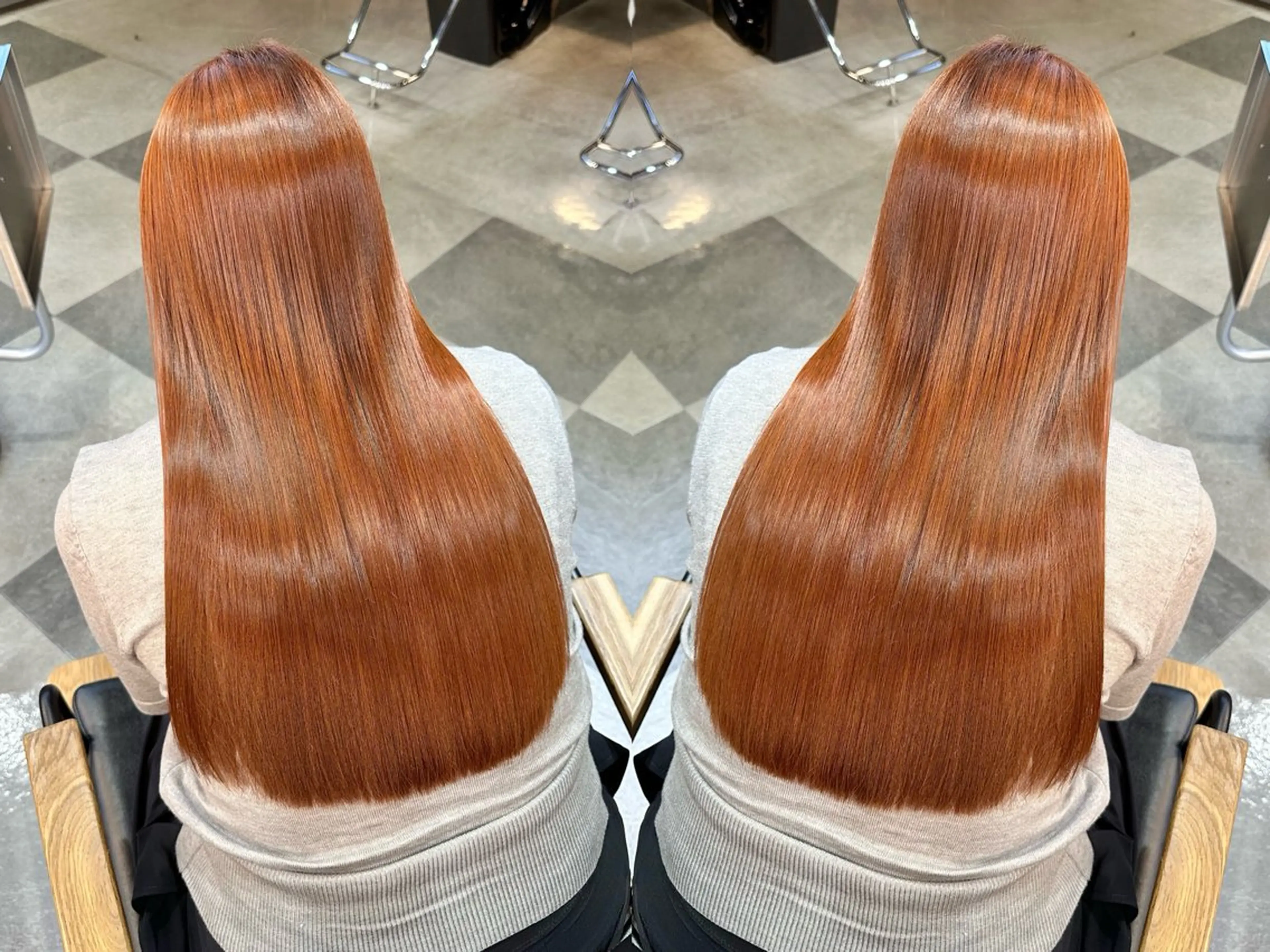 【1日お一人様限定🫧】【髪質改善×縮毛矯正】カット込み‼️【ブリーチ/矯正毛/カラー毛】全毛髪に対応できます🫧の写真