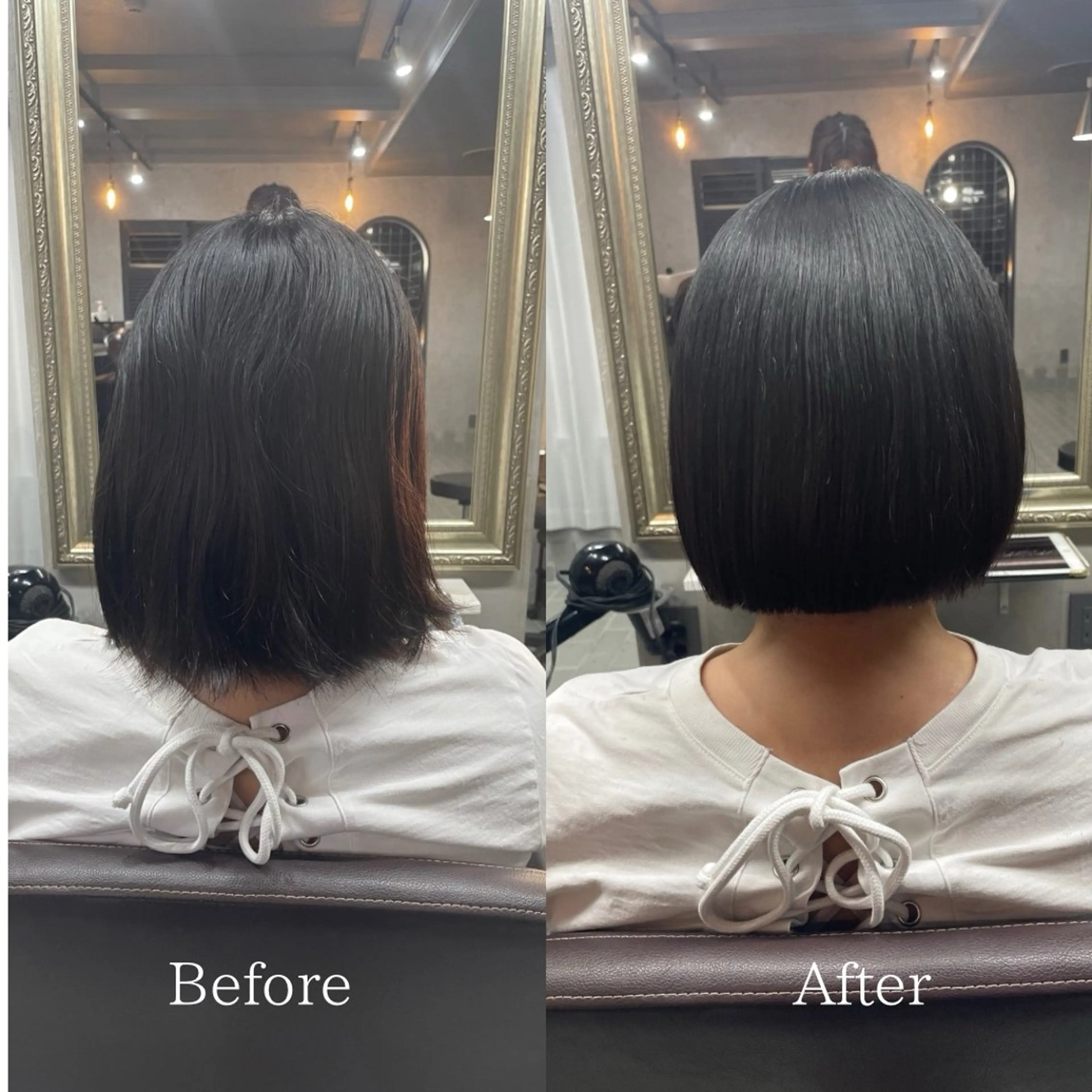 ミディアム 髪質改善 艶髪/透明感カラー 山﨑俊輔のヘアスタイル