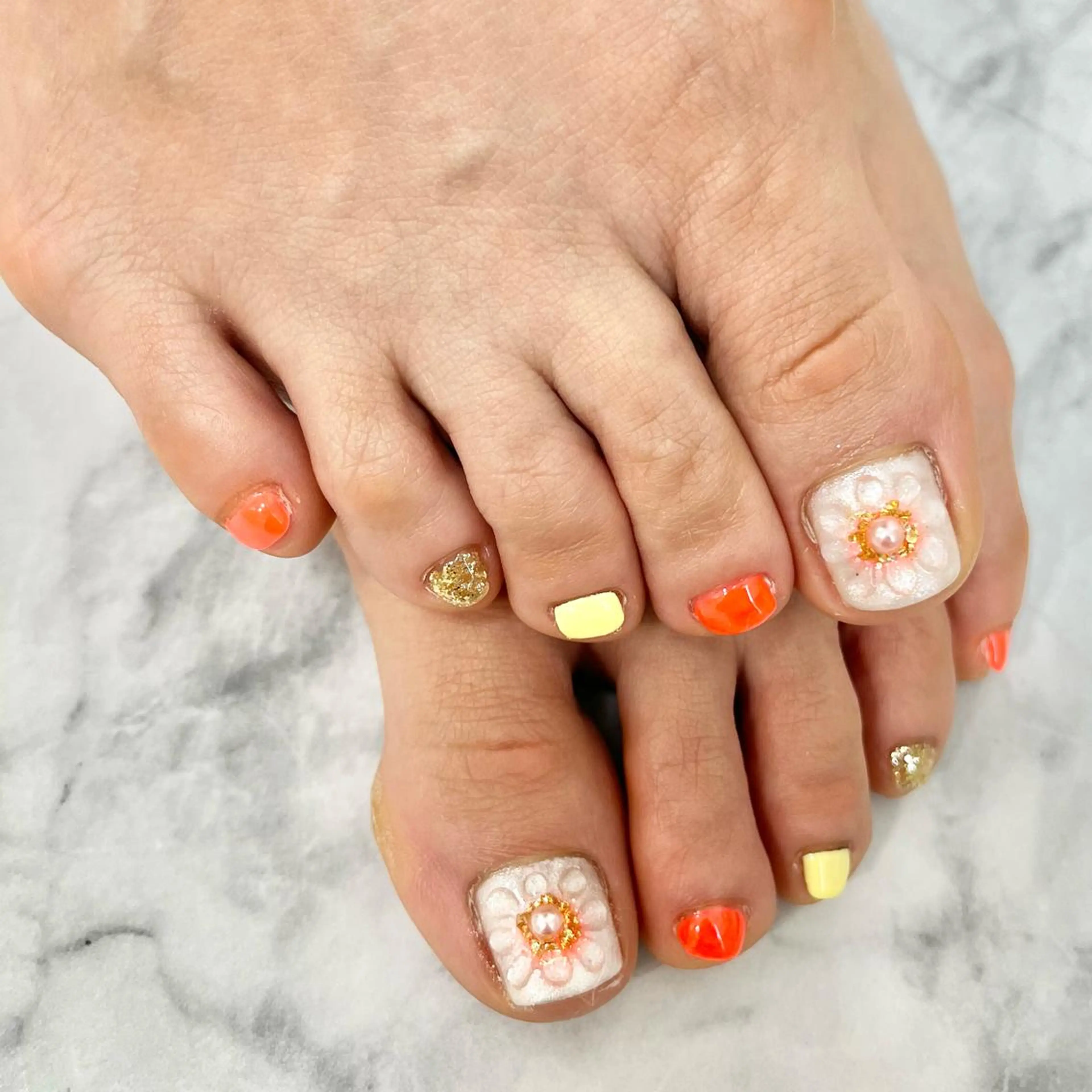 ネイル フットネイル ホームネイルサロン Shellのネイルデザイン