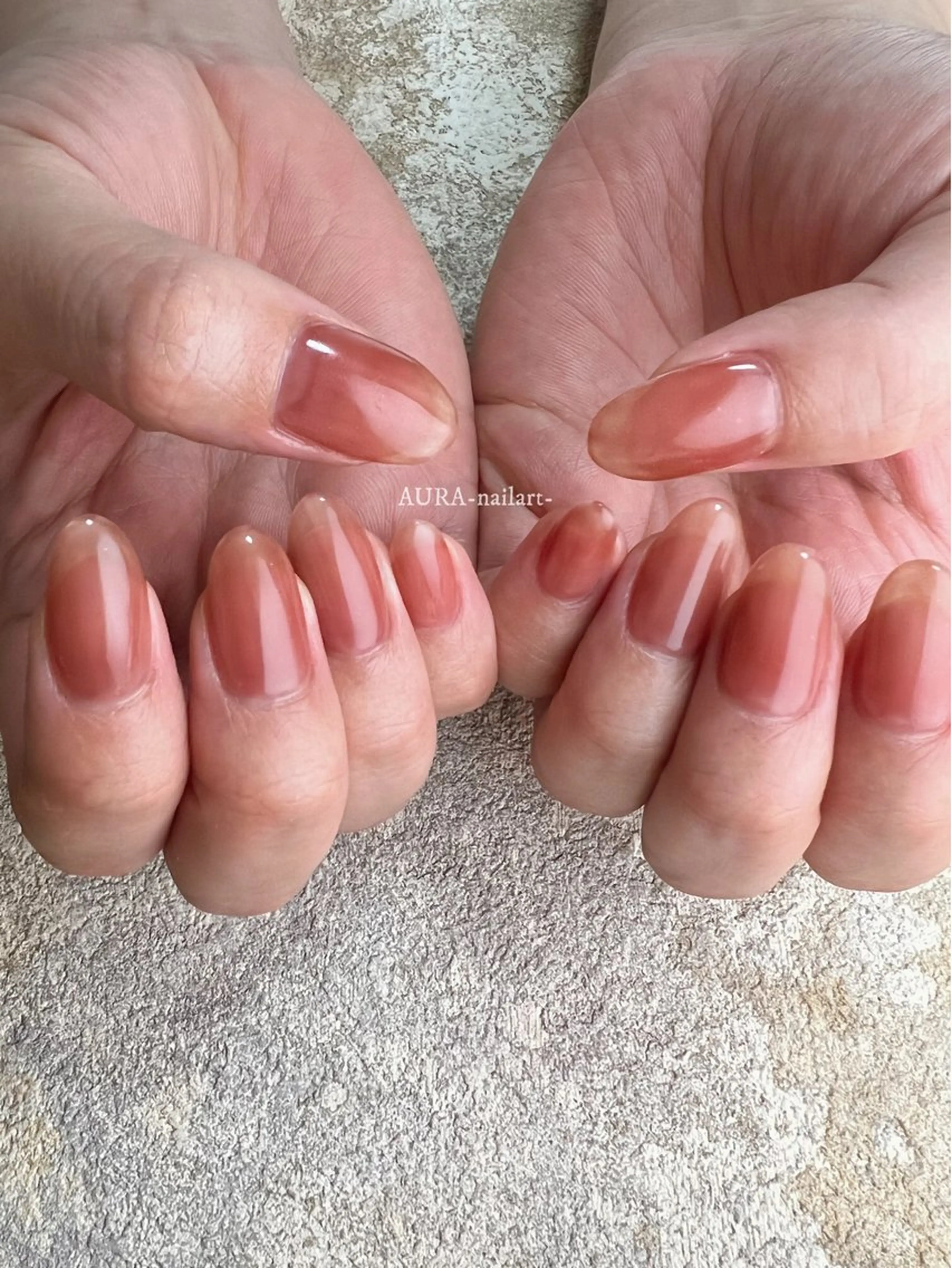 ネイル ハンドネイル AURA nailartのネイルデザイン
