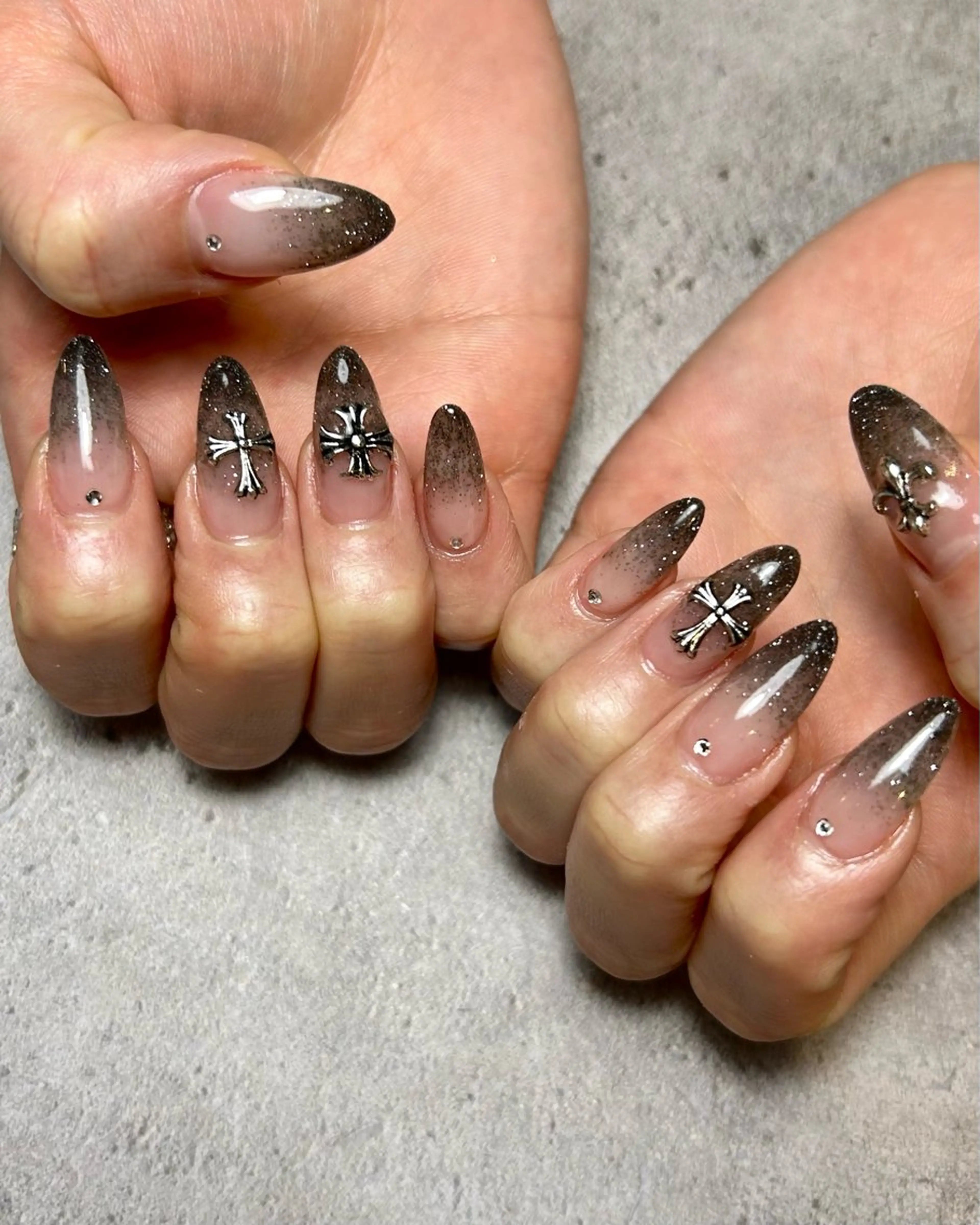 ネイル フラッシュネイル ラメ(グリッター) ハンドネイル Reflection marikoのネイルデザイン