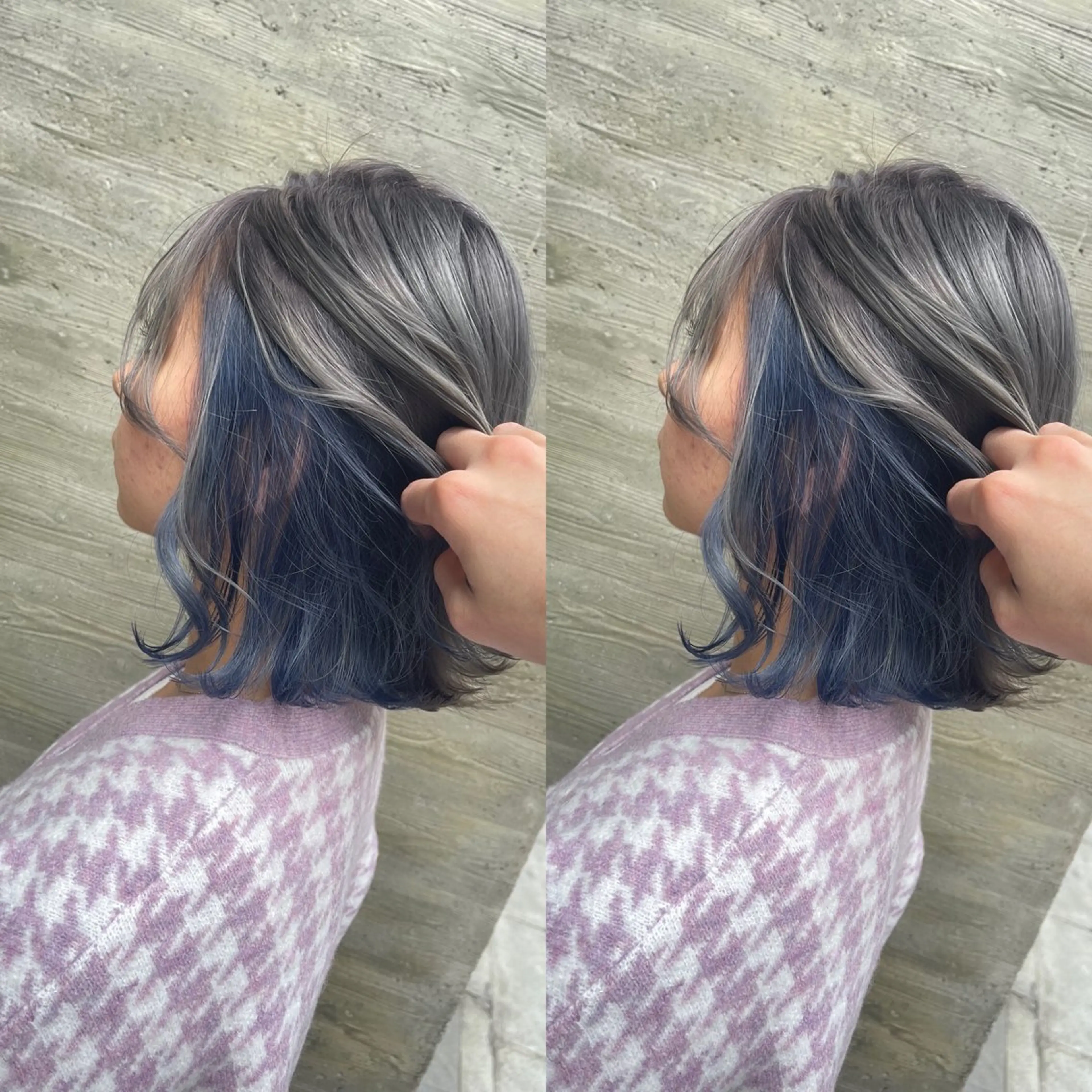 ショート カラー ブリーチ ケアブリーチ デザインカラー イヤリングカラー ハイトーンカラー カット ヘアカラー トリートメント オージュアソムリエ DAIKI⭐️のヘアスタイル