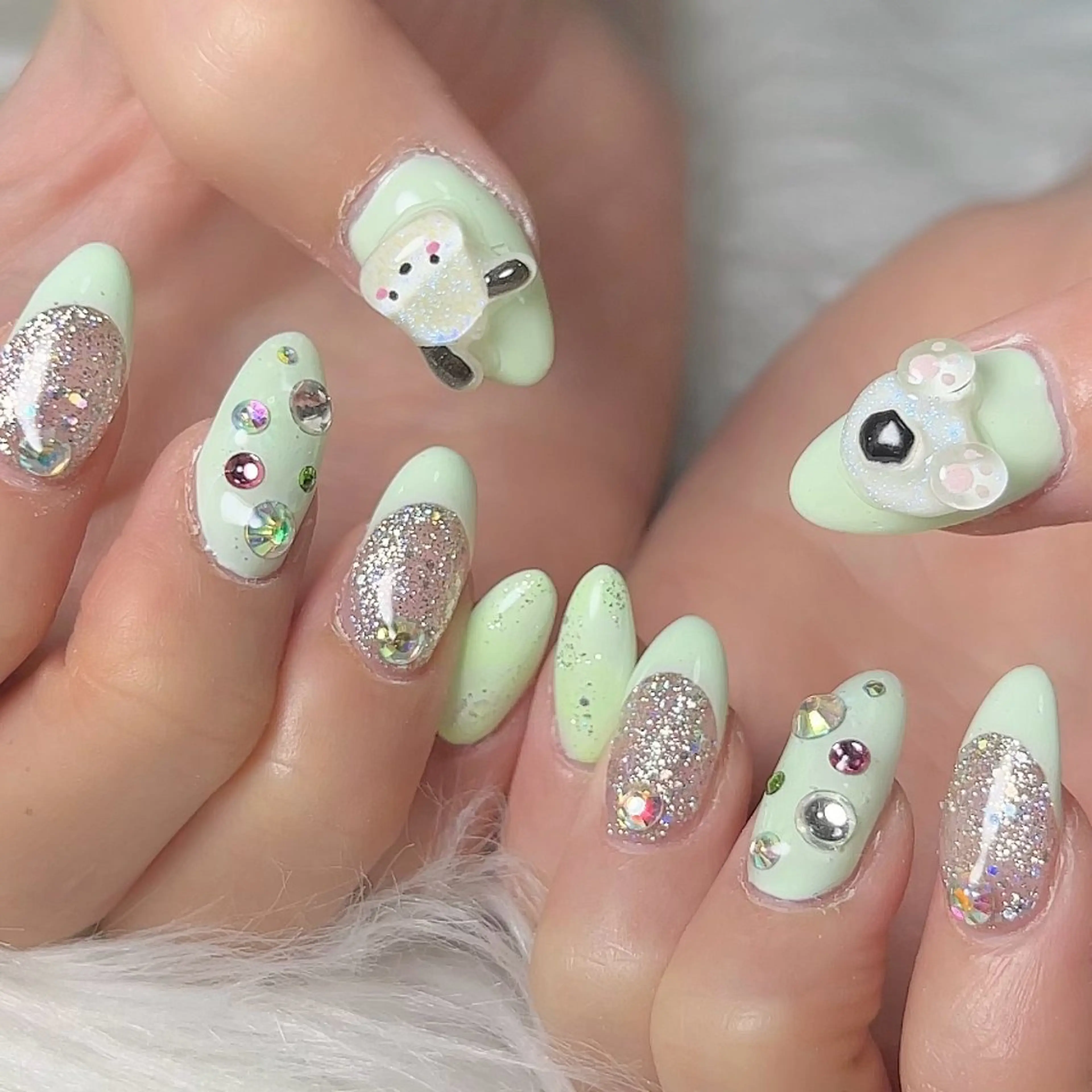 ネイル ハンドネイル 【Yappy🌈】 💖P-tanaのネイルデザイン