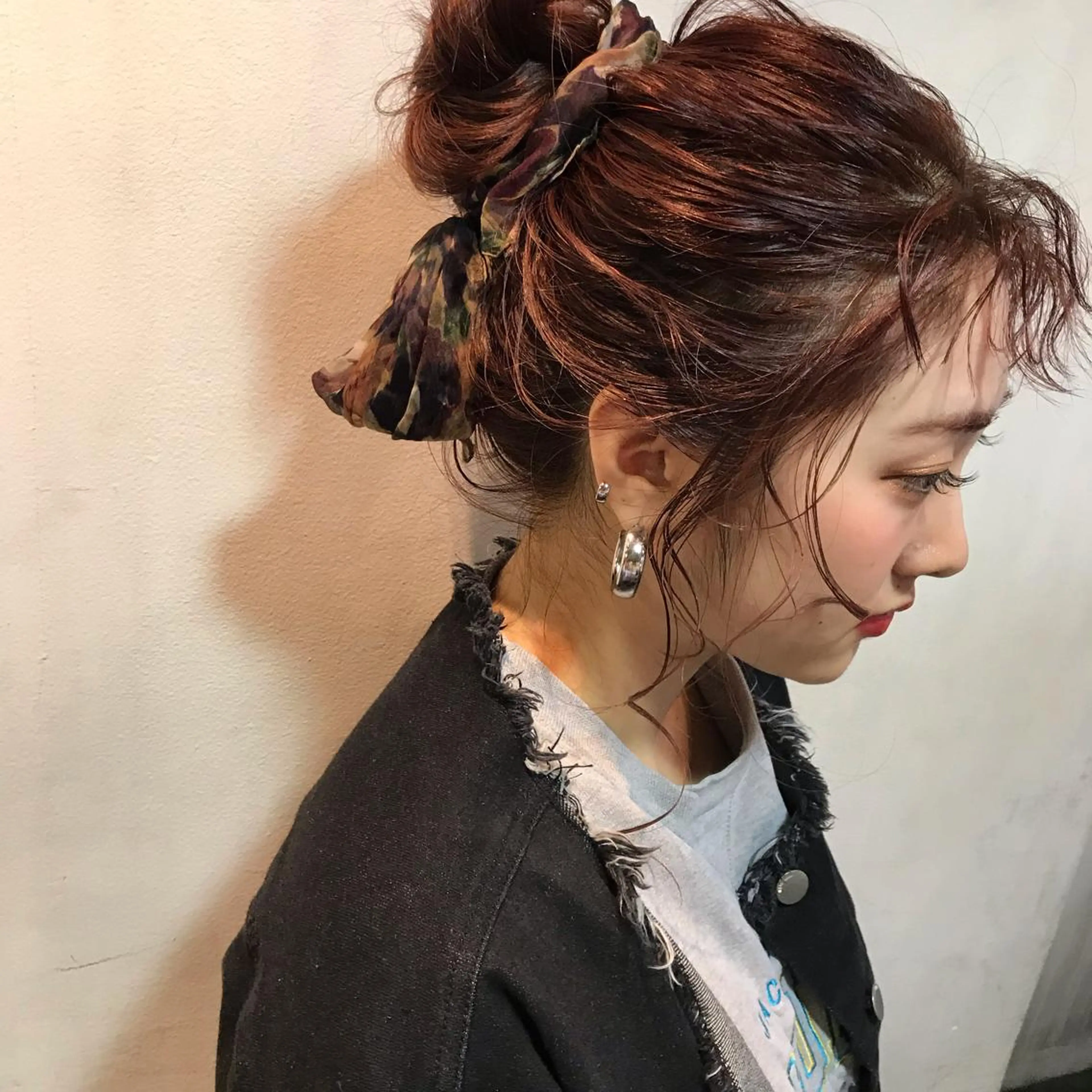 ロング カット ヘアカラー トリートメント 韓国 / 中国ヘア 🦋Noniのヘアスタイル