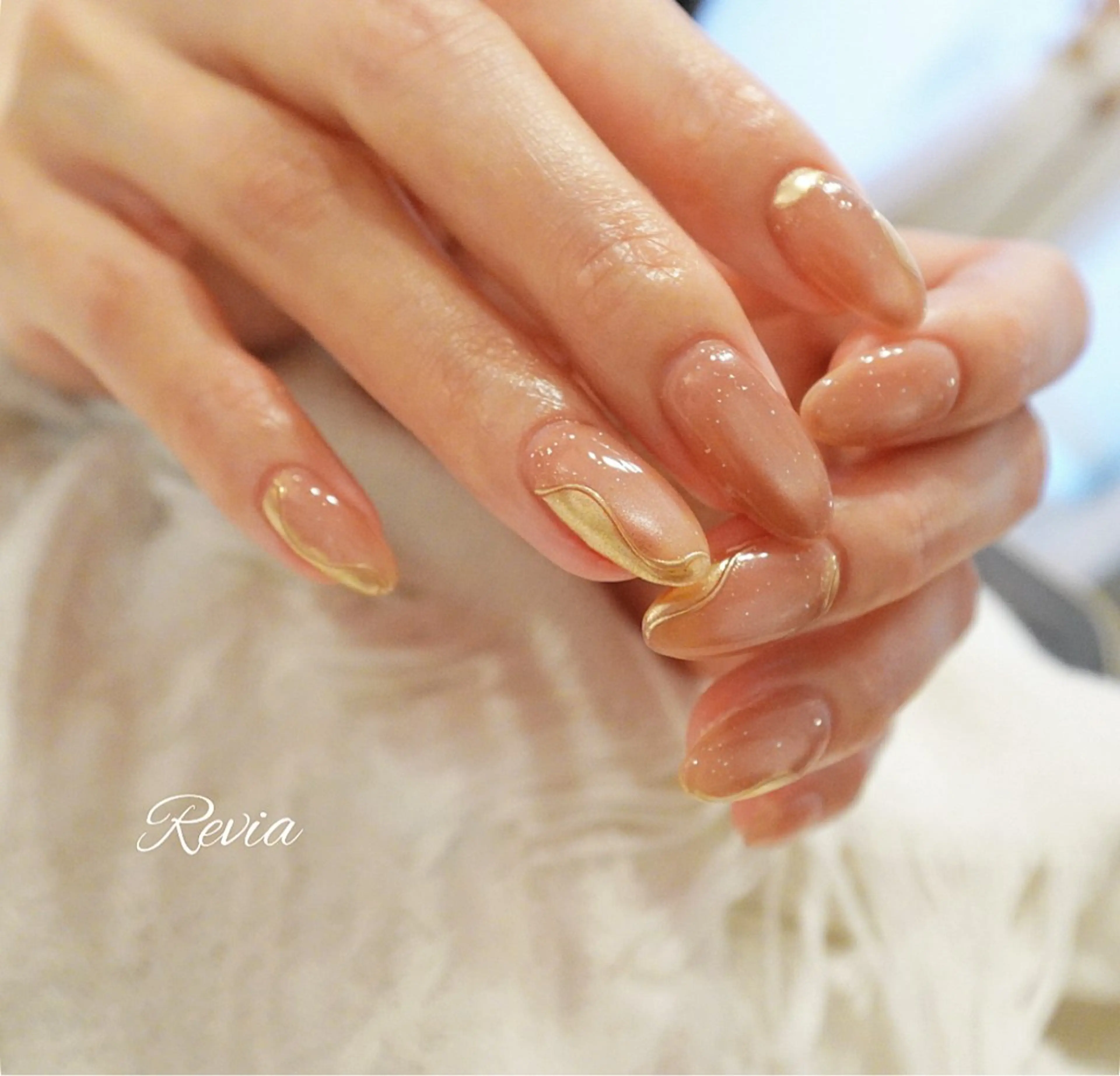 ネイル ハンドネイル revia所属・ERI Nailistのネイルデザイン