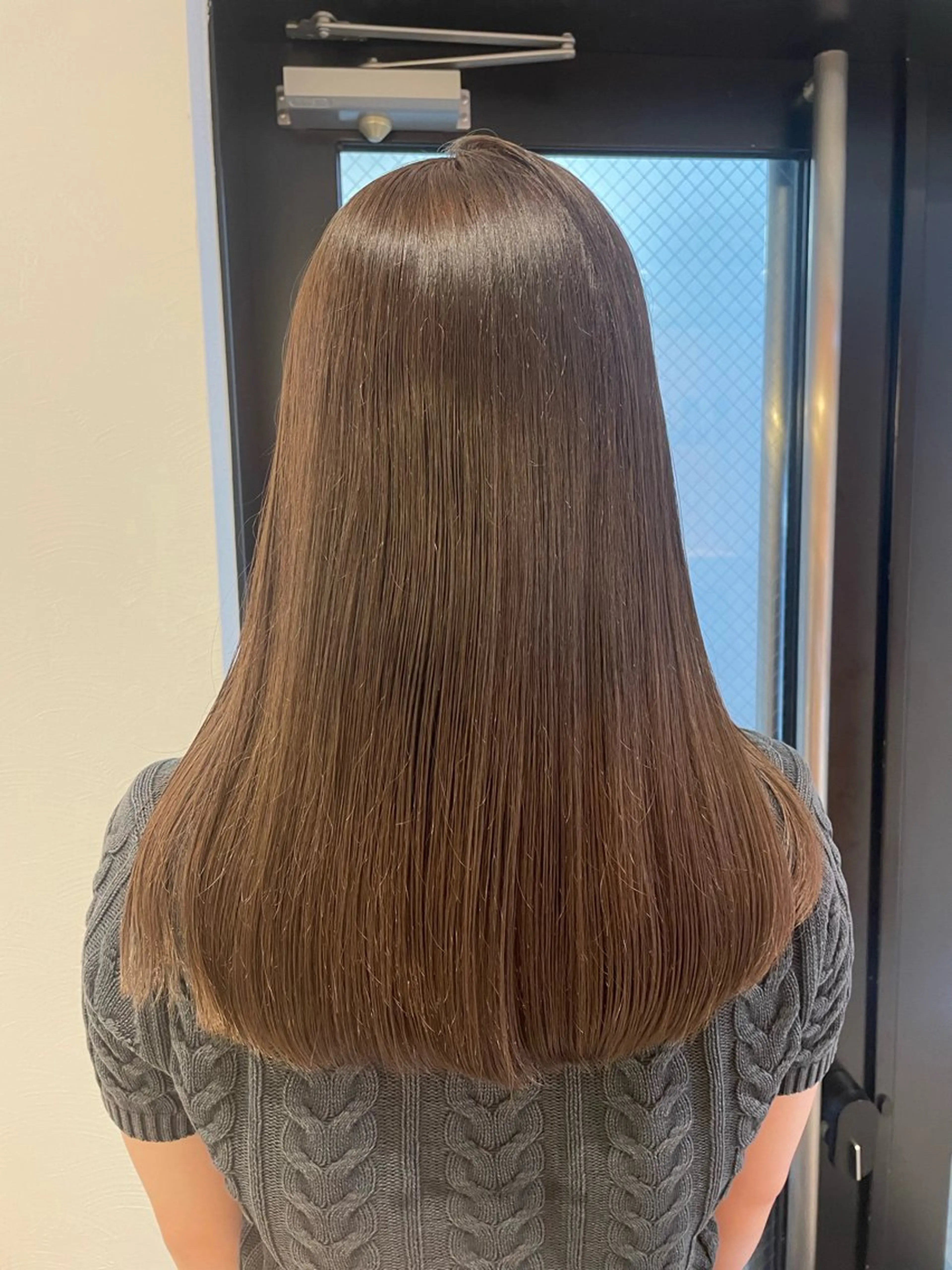 ロング カラー ベージュカラー オリーブベージュ GO TODAY  シェアサロン札幌店所属・kana .のヘアスタイル