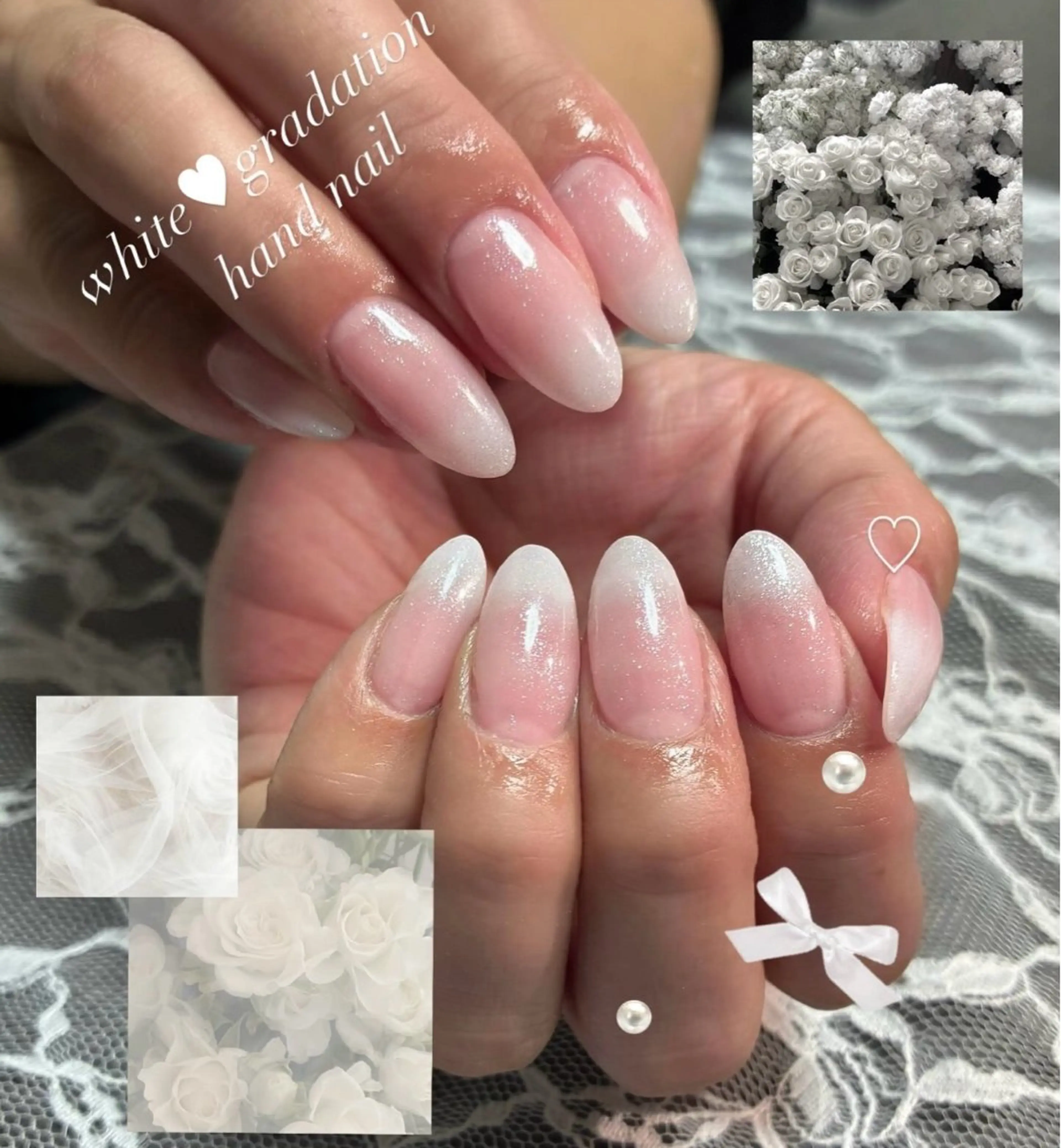 ネイル 長さ出し NailSalonBARON平塚店所属・BARON ♡HINAのネイルデザイン