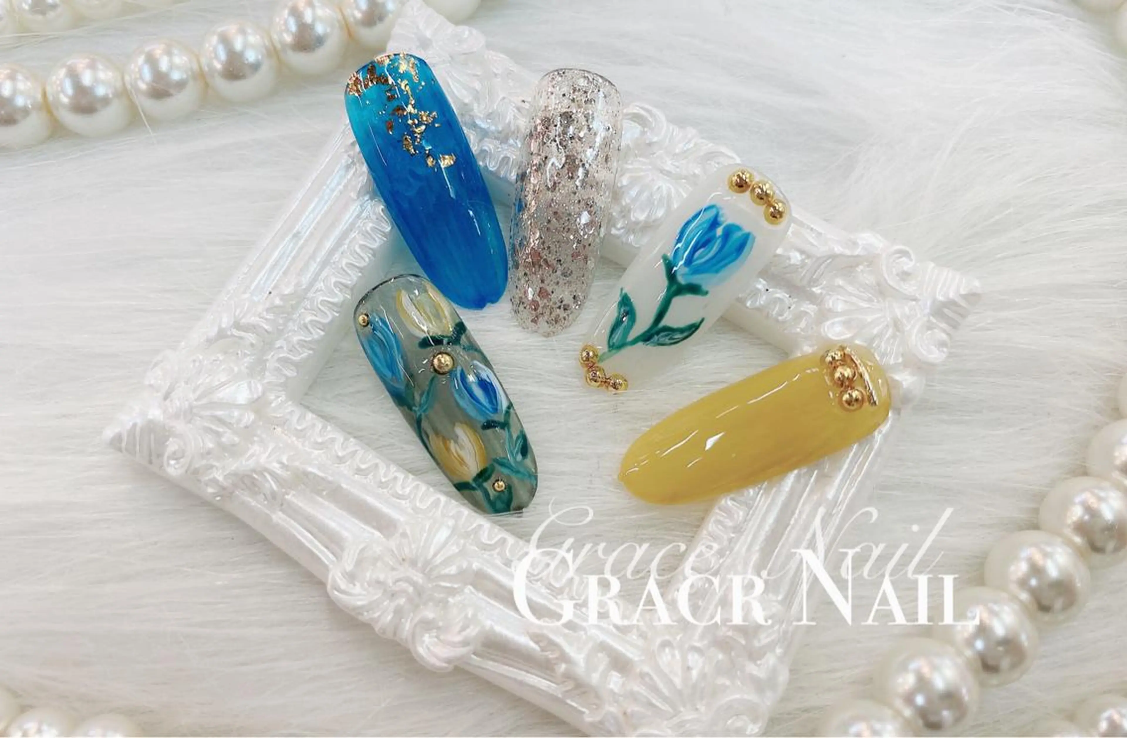 ネイル ジェルネイル ☆*｡Grace Nail｡*☆のネイルデザイン