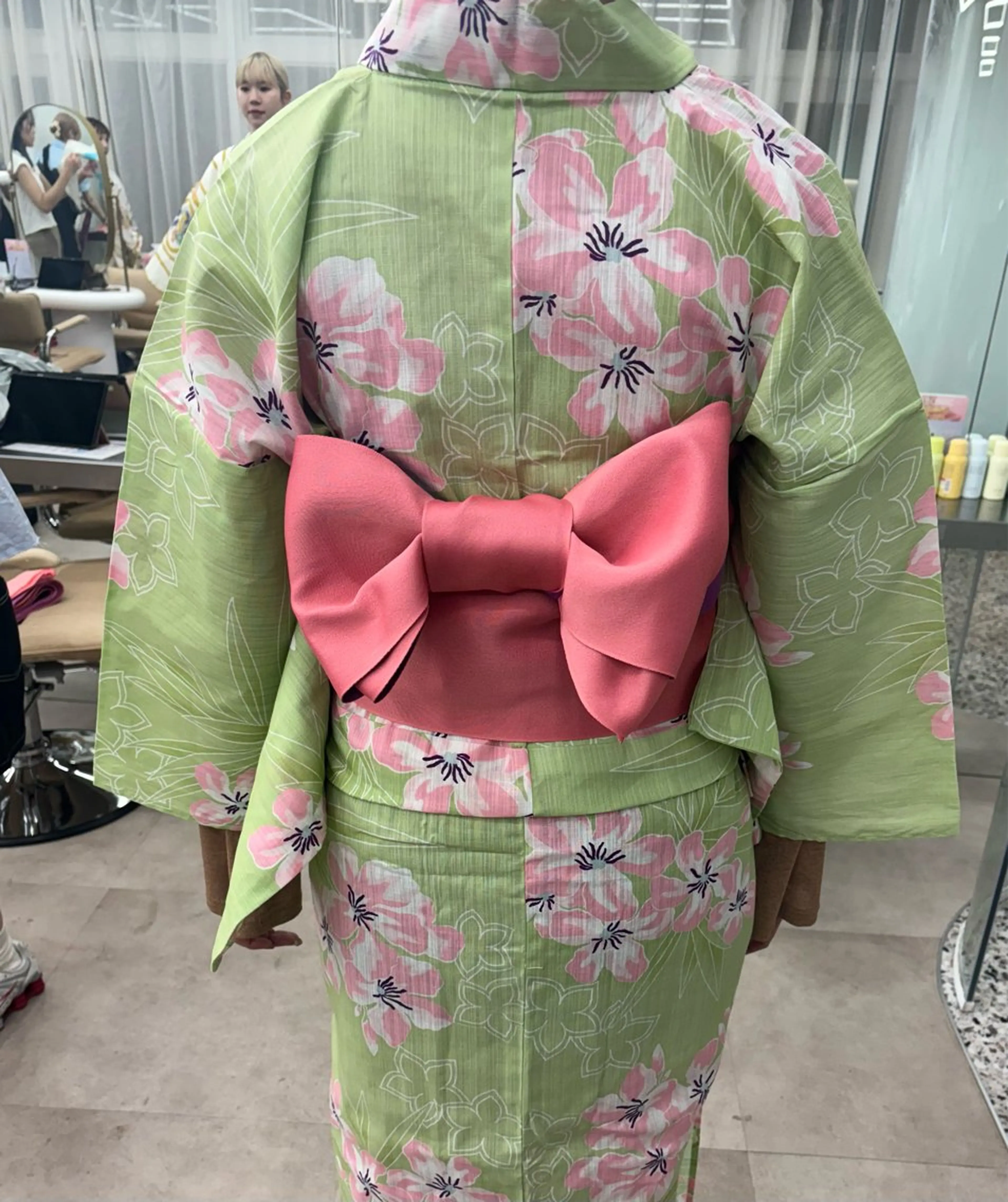 ロング リン🔔ボブ cut ベージュカラー🤎のヘアスタイル