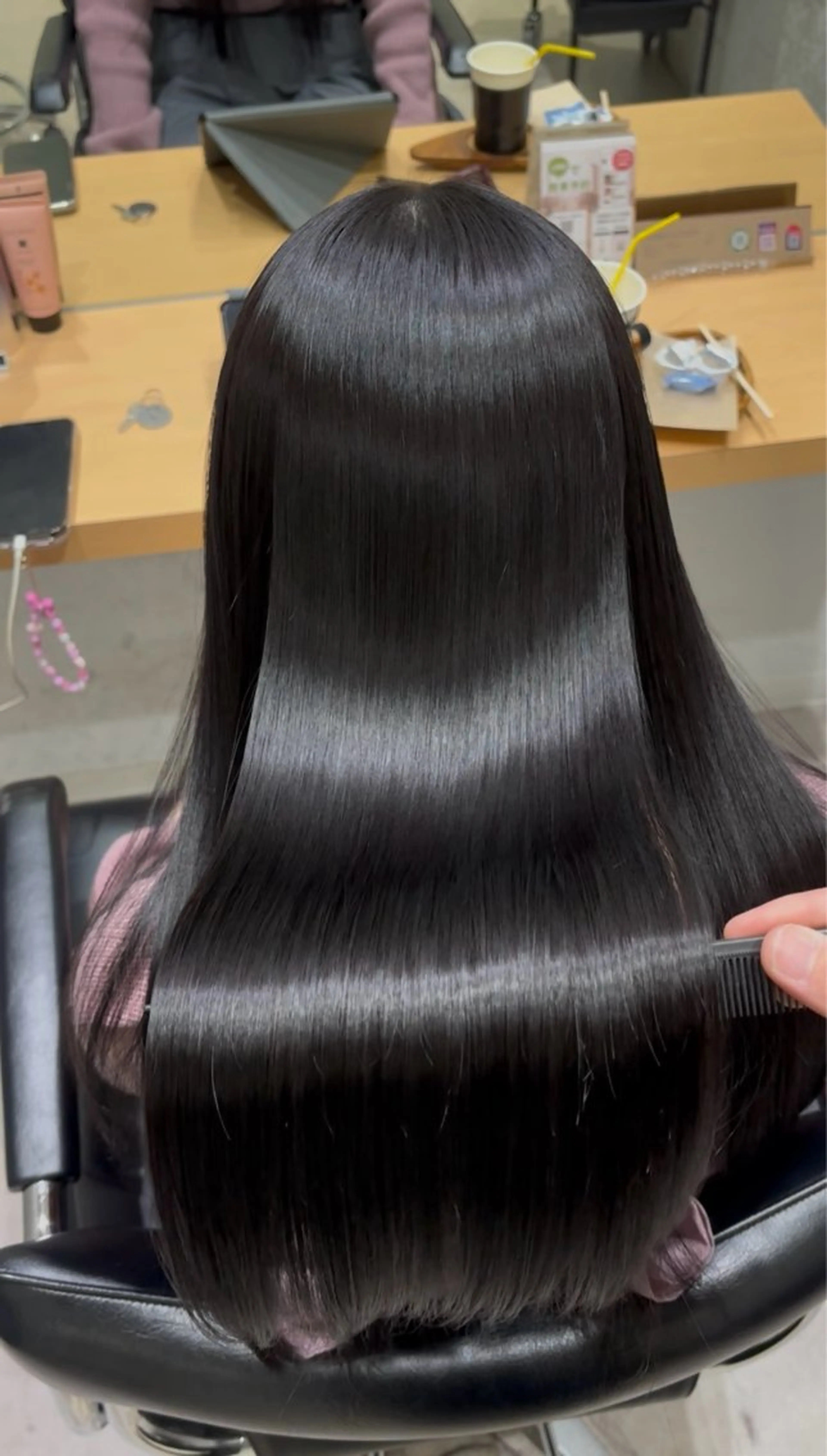 ロング ロング トリートメント カット トリートメント 髪質改善ヘアケア 艶髪特化/上田のヘアスタイル