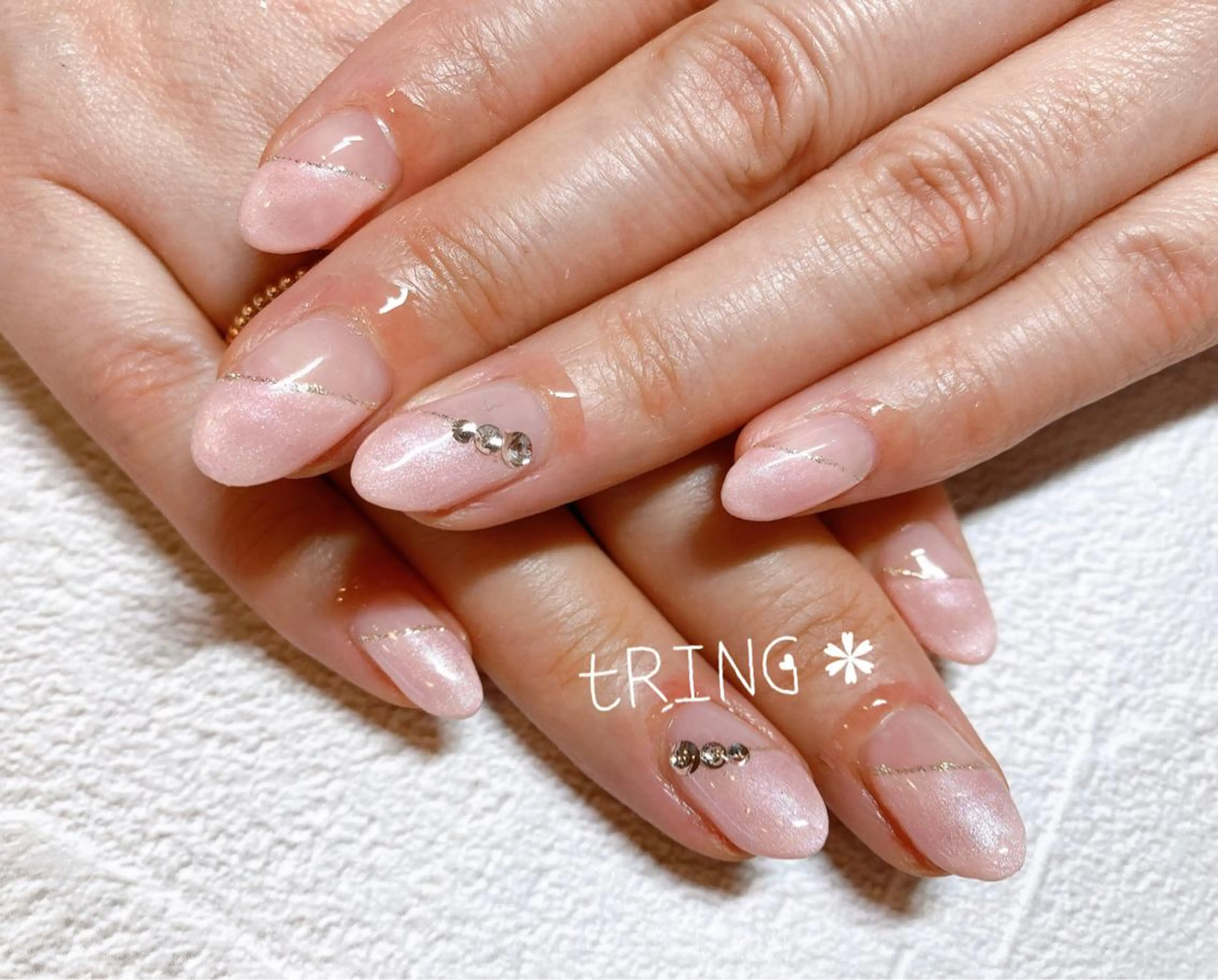 ネイル ハンドネイル tRING＊ しいの木台のネイルデザイン