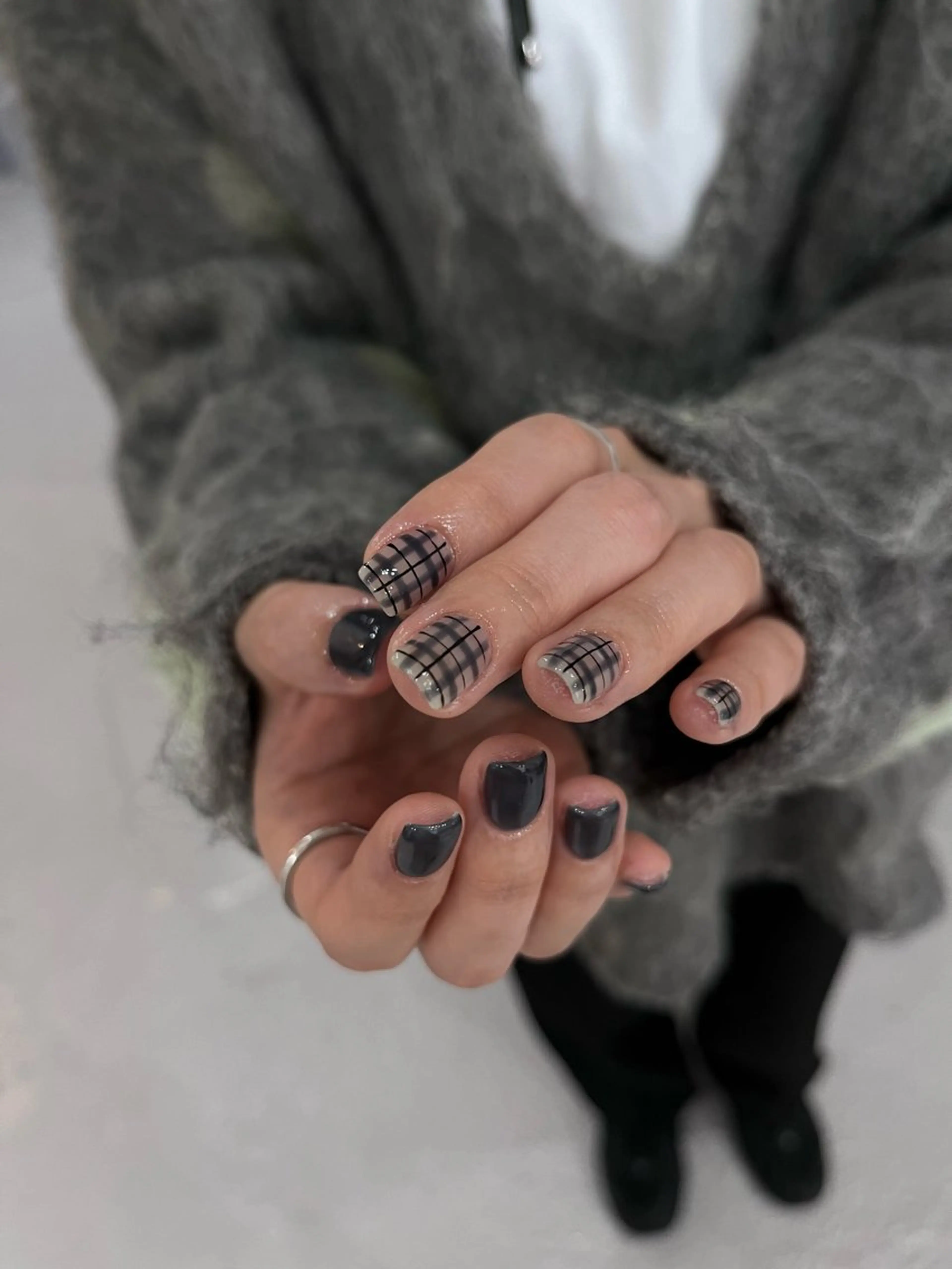 ネイル ハンドネイル LETTER_& SAKIのネイルデザイン