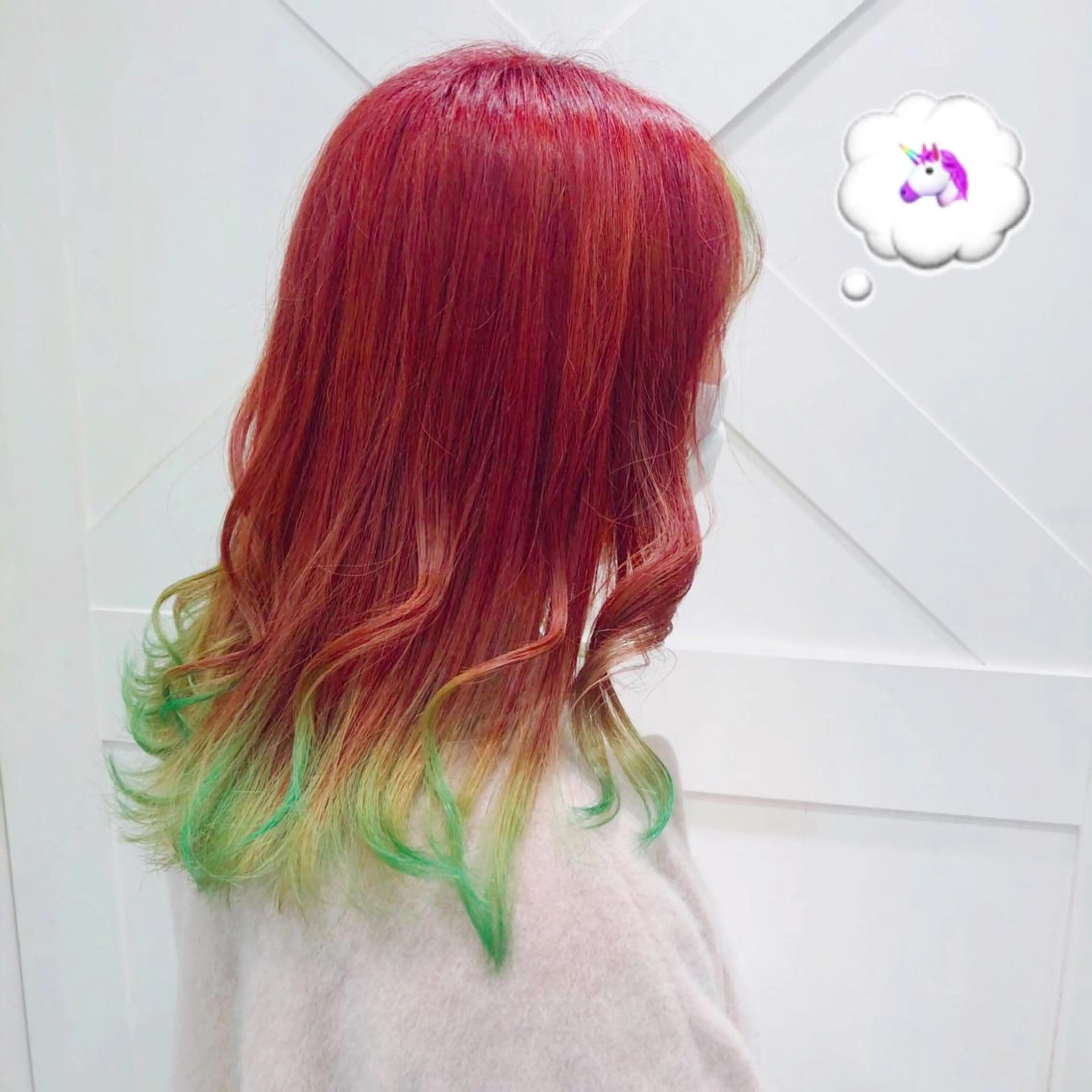 セミロング カラー 🌺ウルフカット職人 新垣渚🐺のヘアスタイル