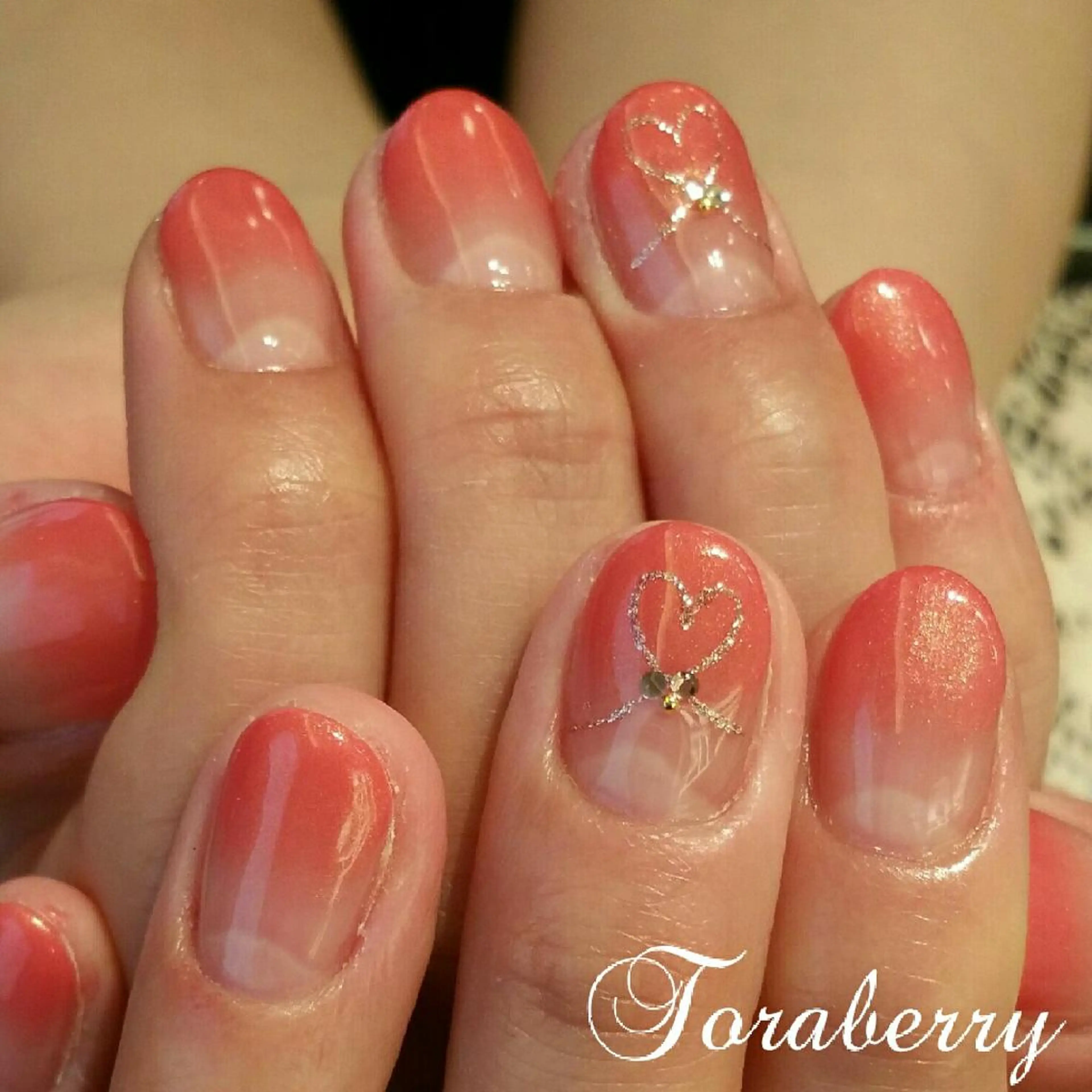 ネイル グラデーション ネイリスト なつみのネイルデザイン