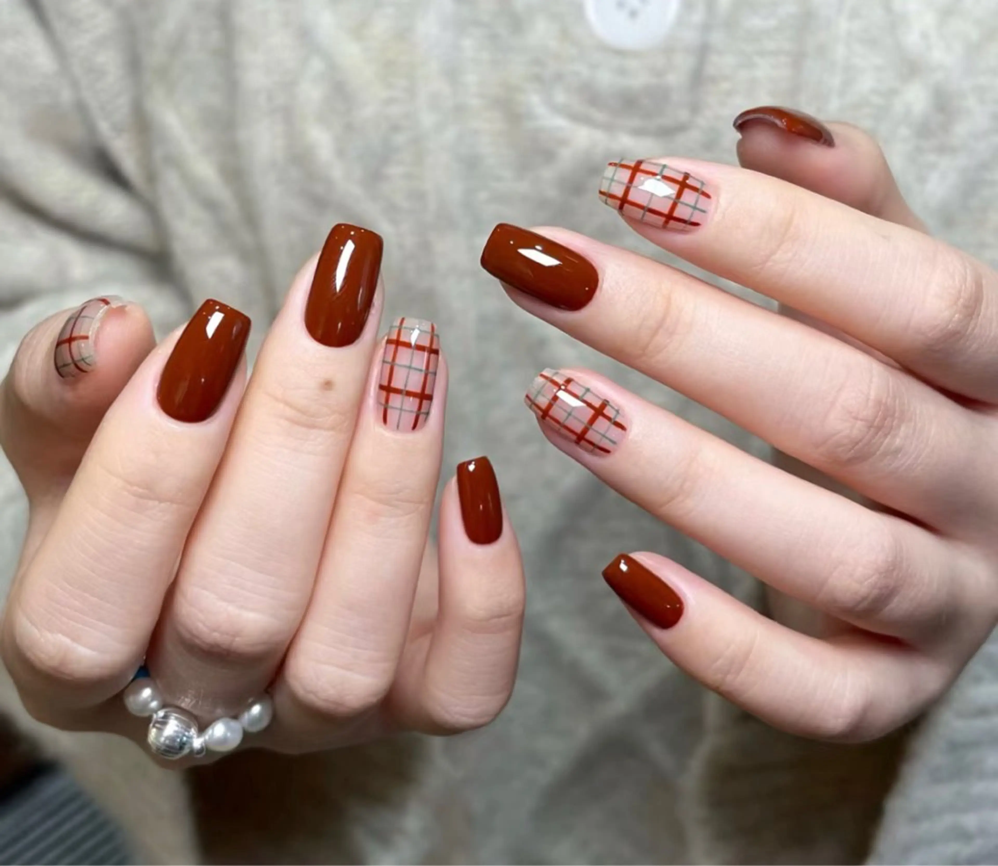 ネイル ハンドネイル ハンドケア 🍑 momo_nailのネイルデザイン