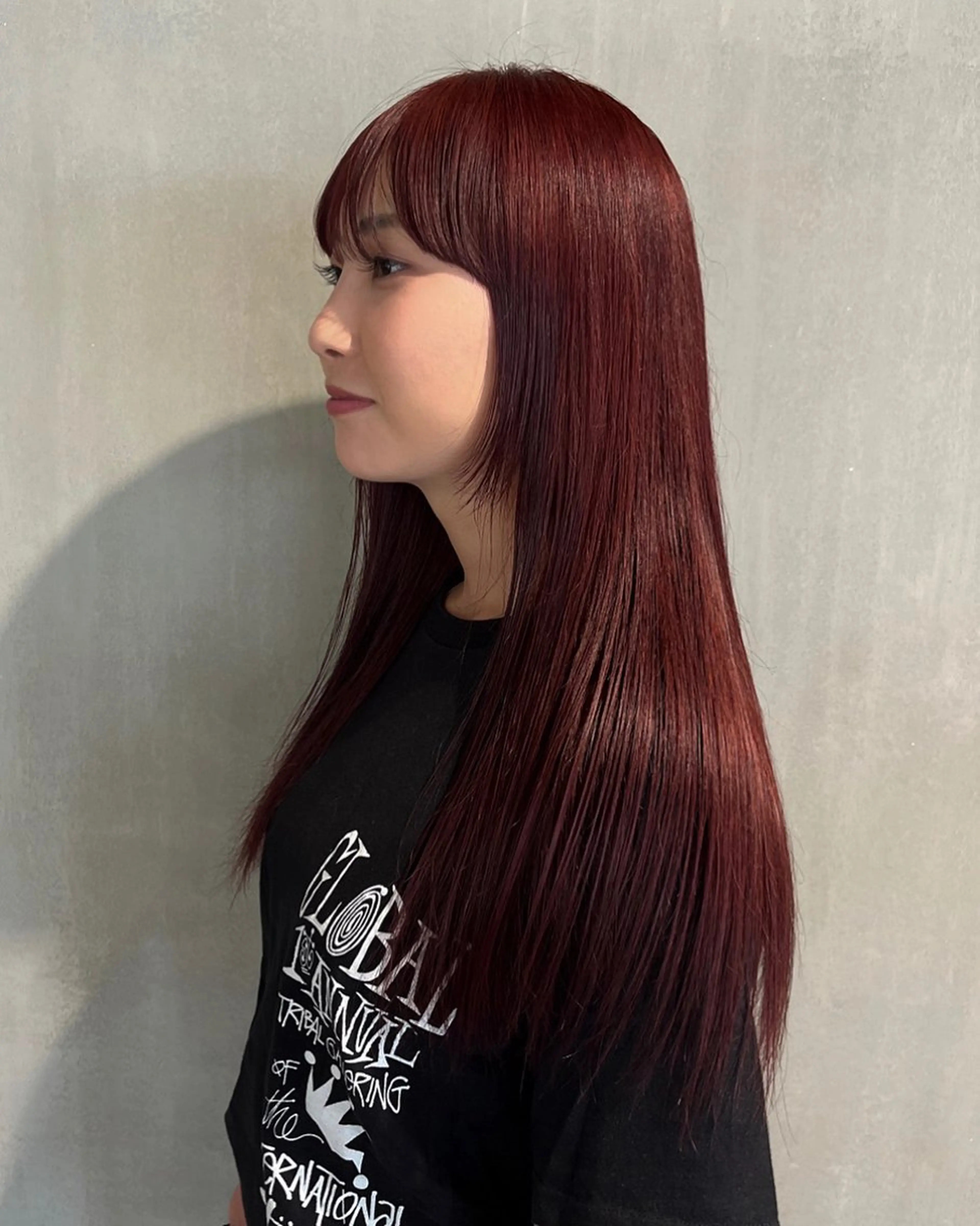 ロング hashimoto kaedeのヘアスタイル