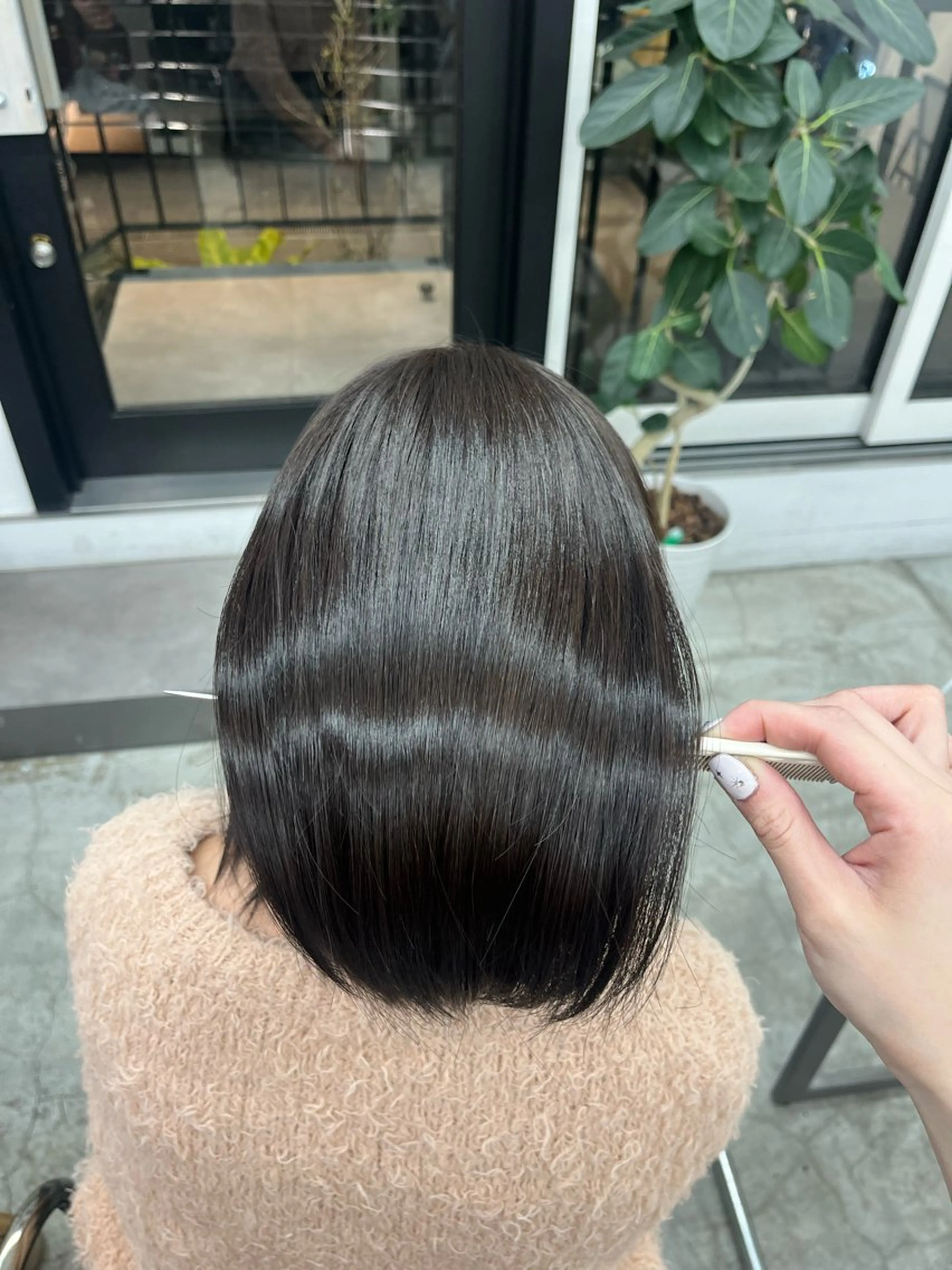 ミディアム ヘアカラー トリートメント An 矯正モデル募集✨のヘアスタイル