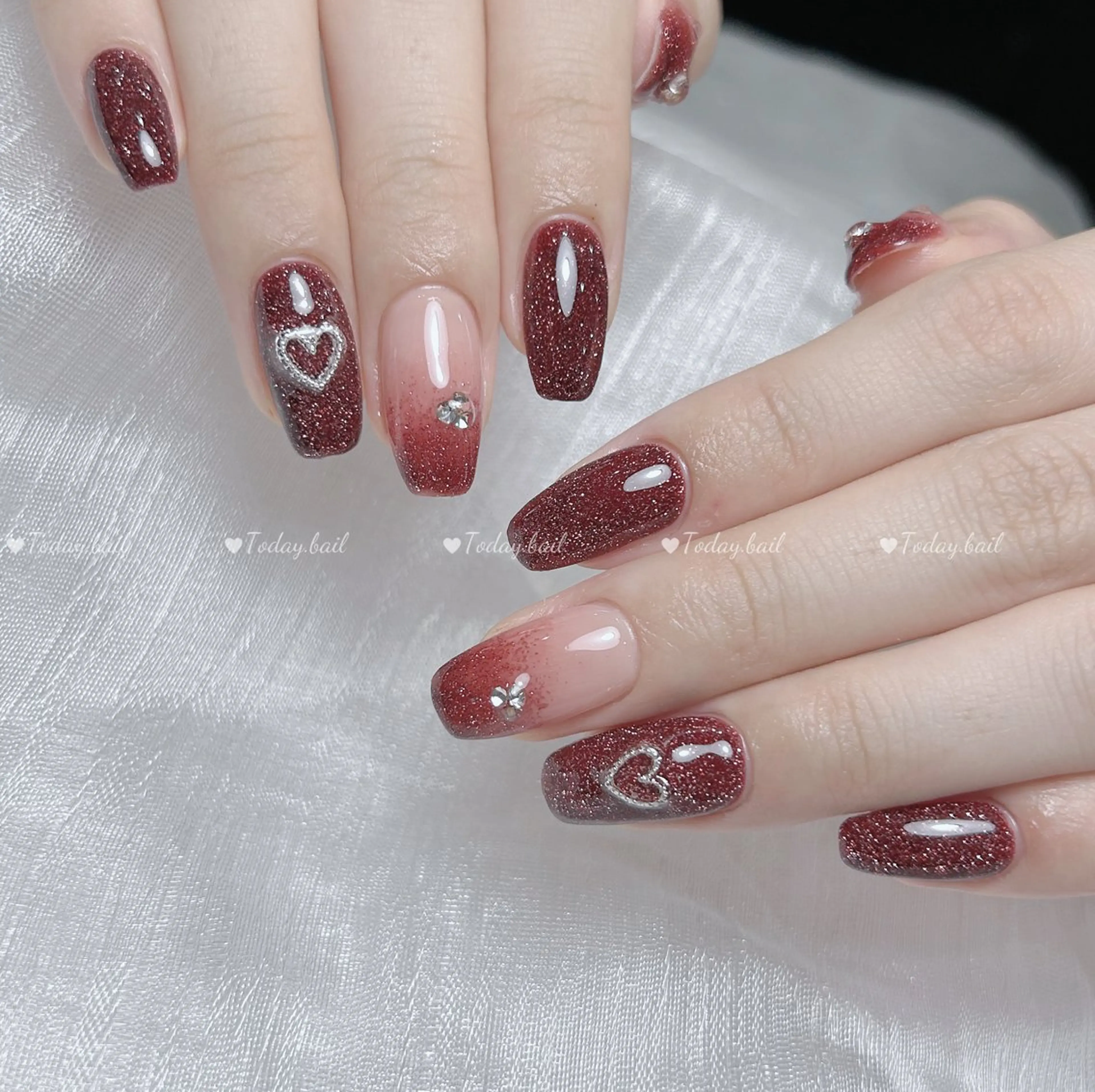 ネイル ハンドネイル 🎀Today nail💅のネイルデザイン