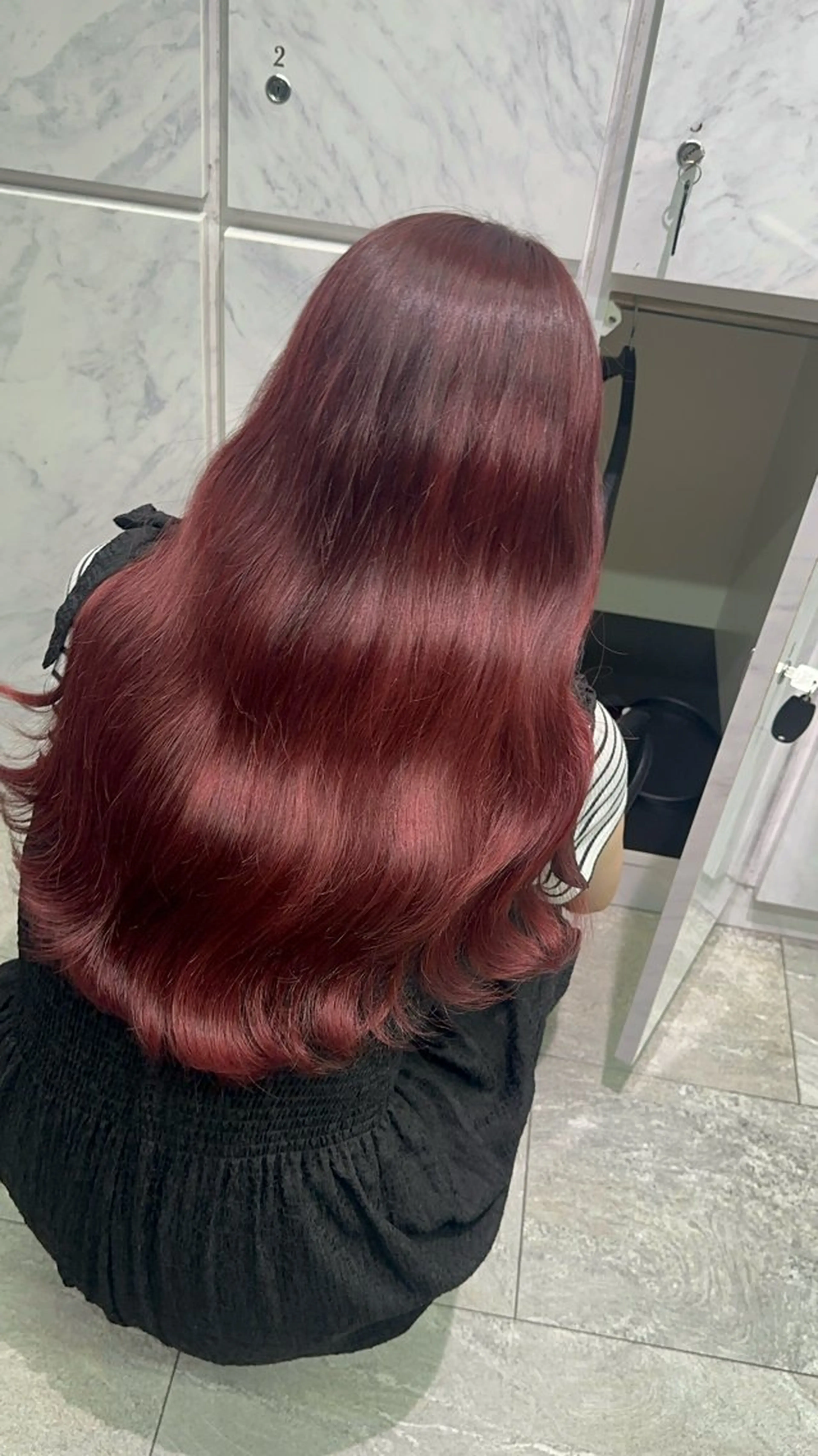 ロング プルエクステ/カラー ⭐️KIR̋Aのヘアスタイル