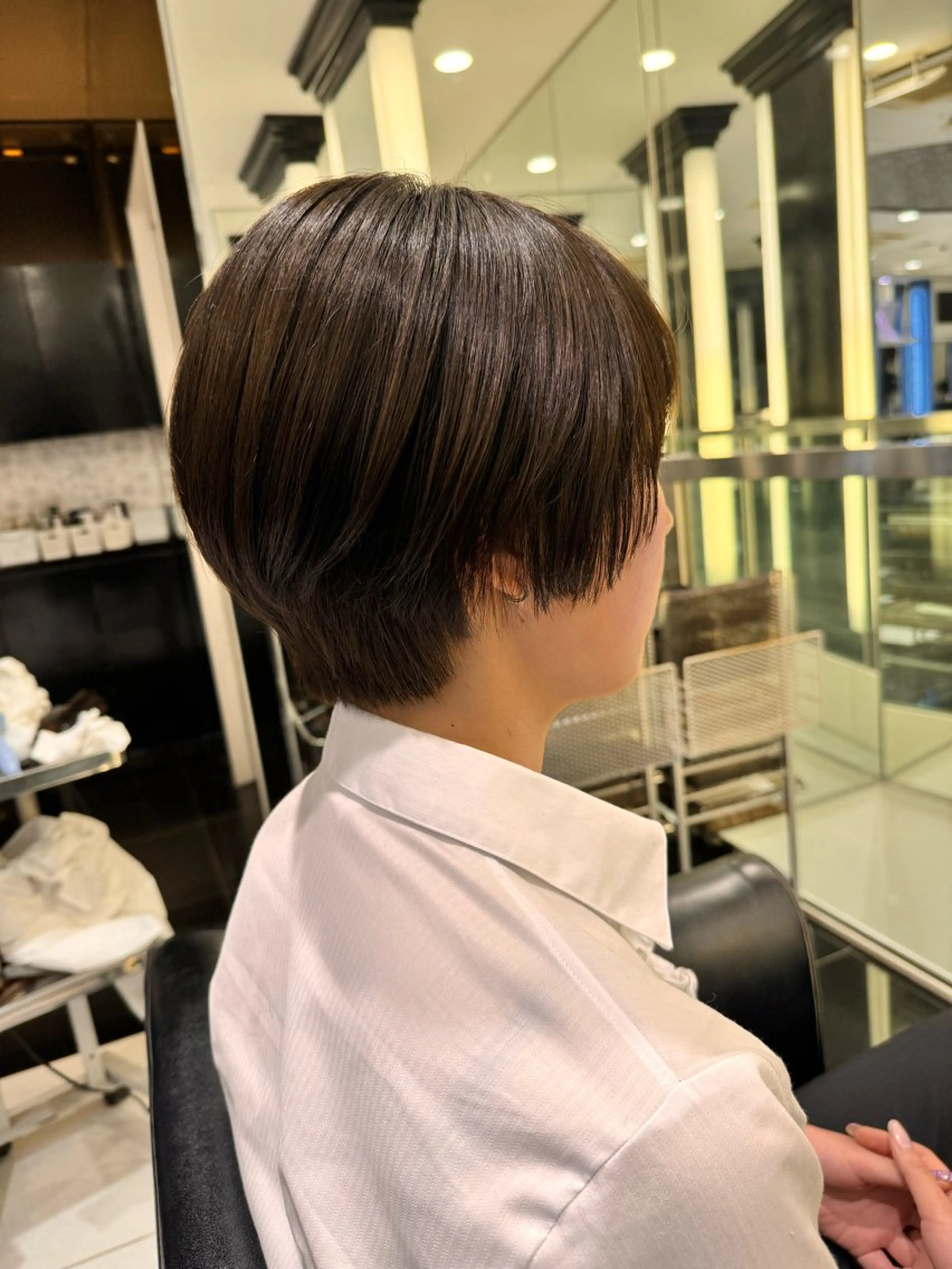 ショート AIR-GINZA tower所属・藤岡杏華 /垢抜け✂︎のヘアスタイル