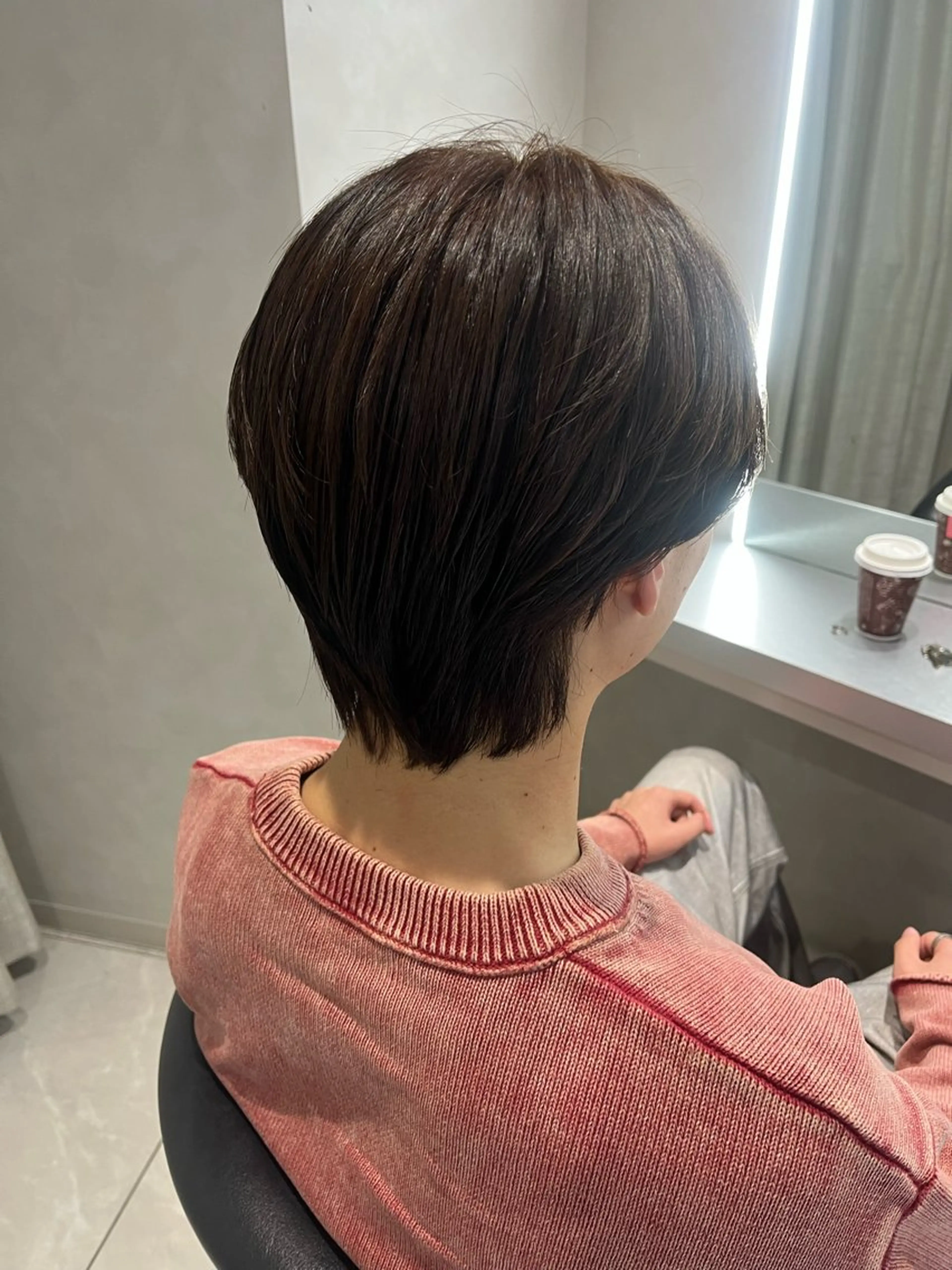 メンズ カット メンズセンターパート 🇰🇷wakanaのヘアスタイル