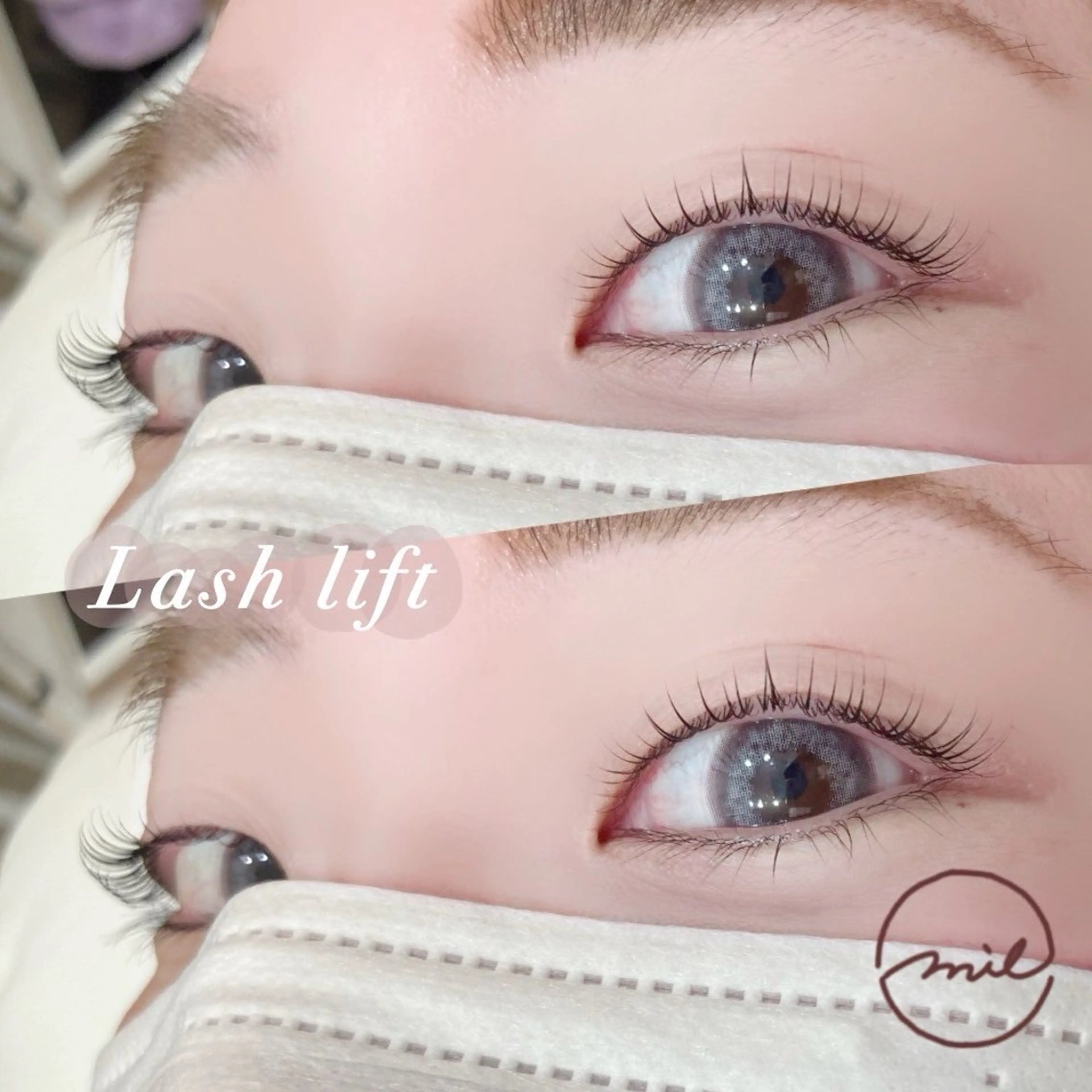 パーマ mil✩.* Hinaのマツエク・マツパデザイン