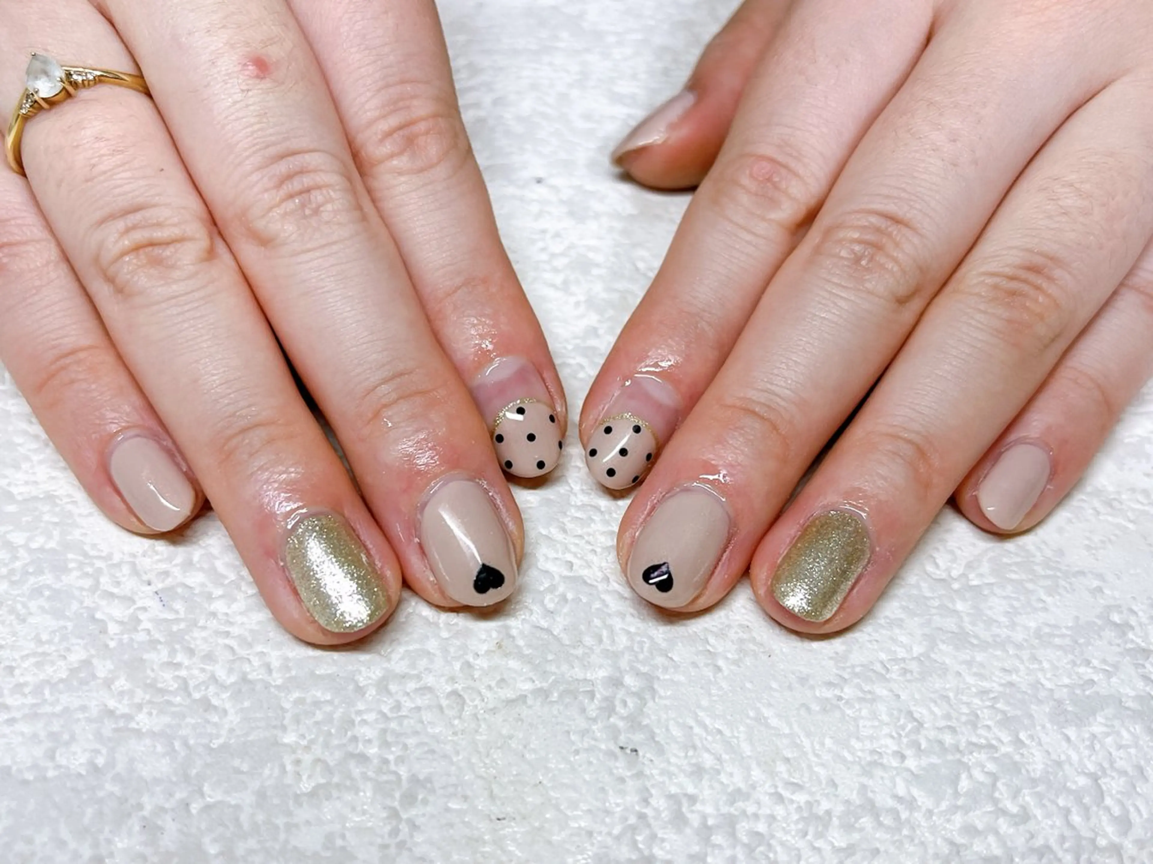 ネイル オーロラネイル フットネイル フレンチネイル ジェルネイル 韓国ネイル ハンドネイル Mogu nail 二子玉川のネイルデザイン