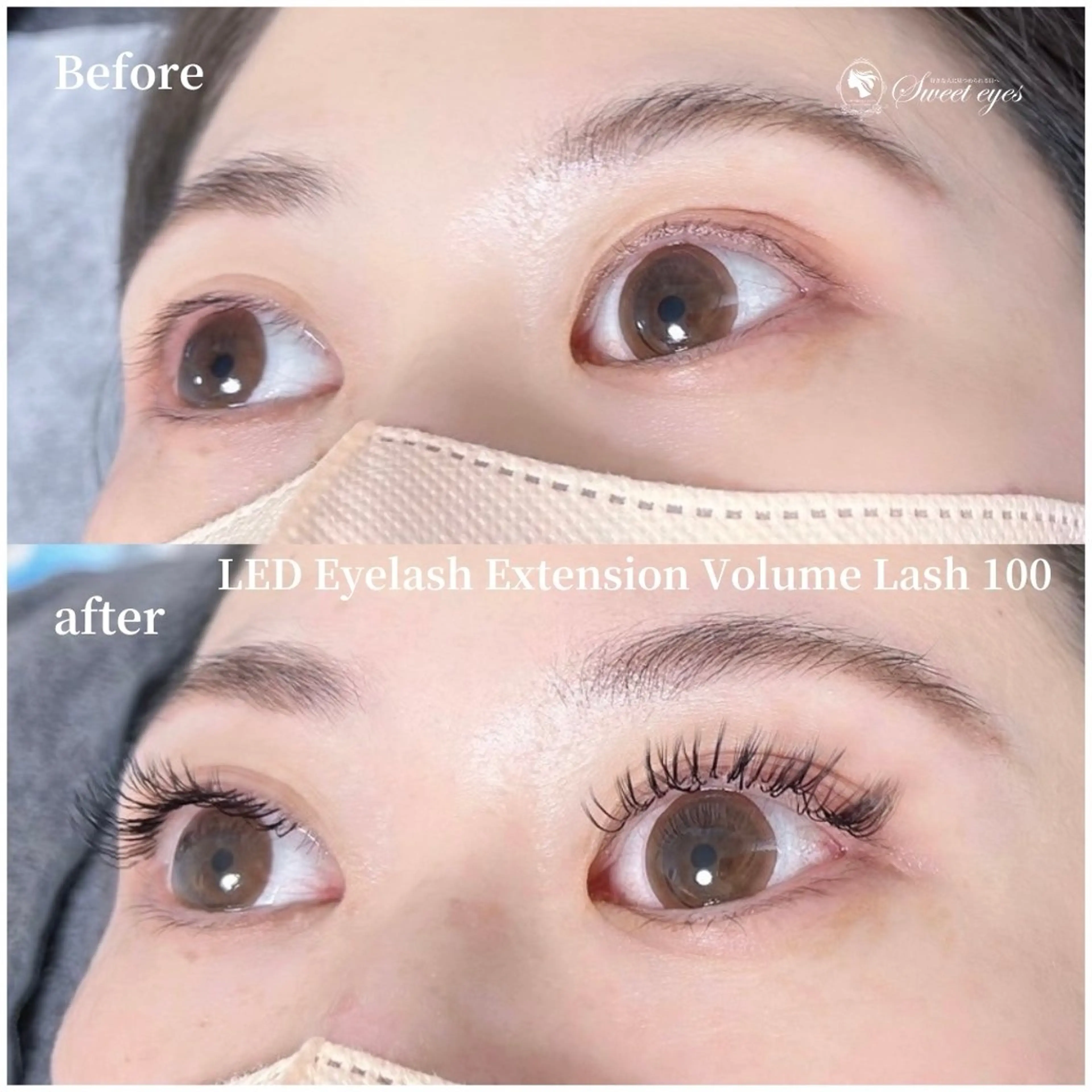 マツエク・マツパ ボリュームラッシュ マツエク Sweeteyes 金山店のマツエク・マツパデザイン