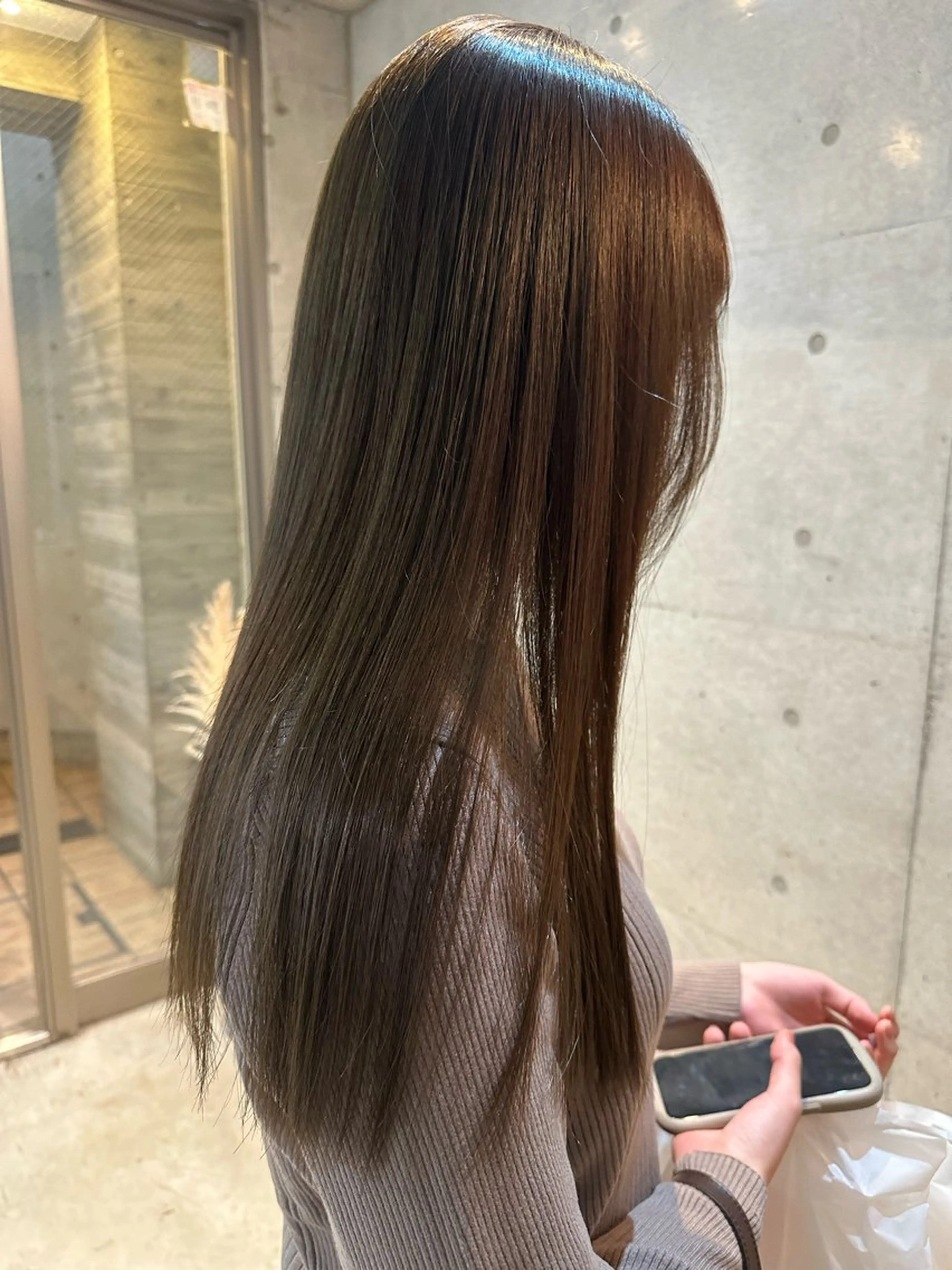 ロング カラー レイヤーカット/ パーマ/齋藤大貴のヘアスタイル