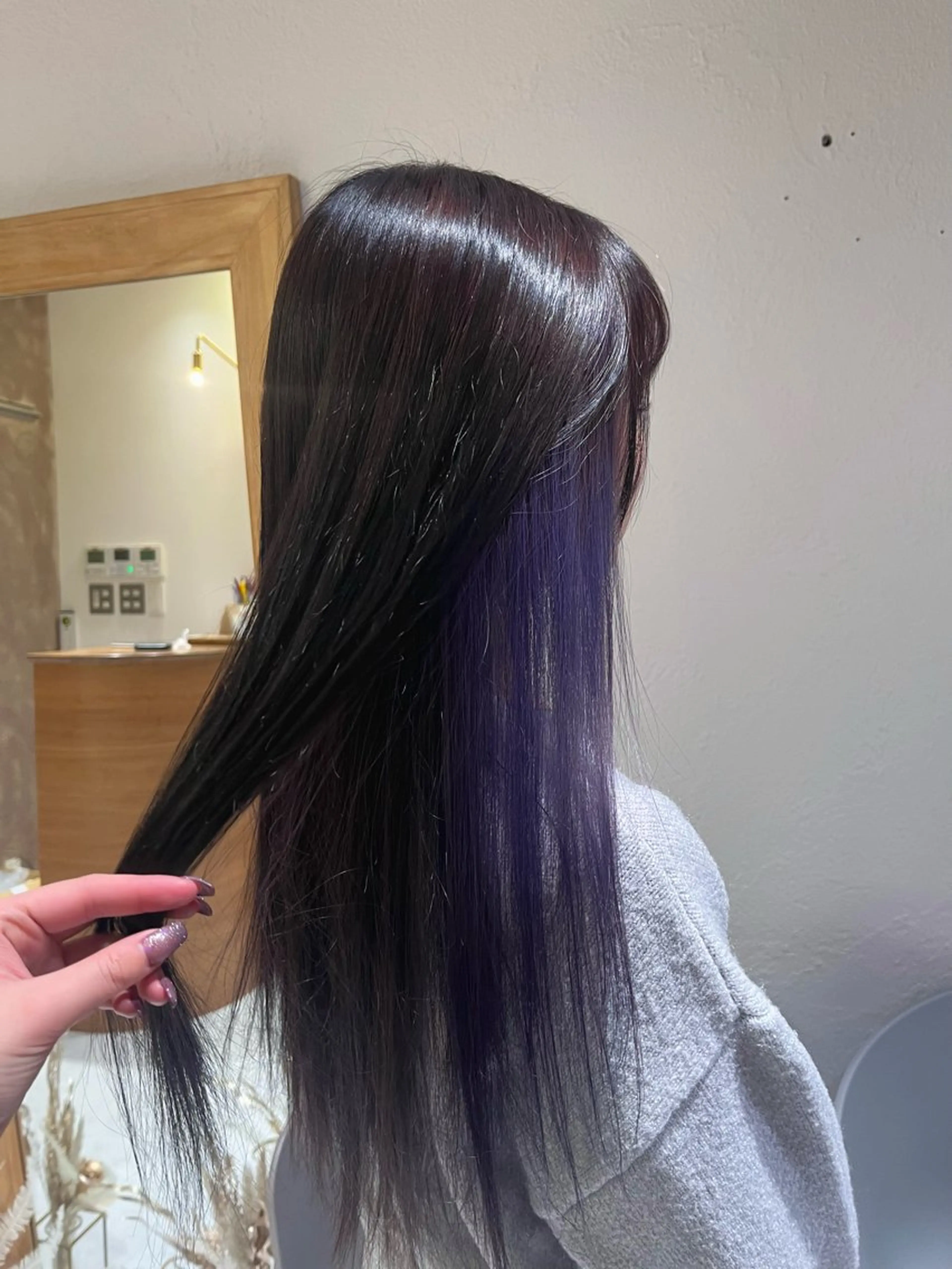 ロング カラー ヘアカラー 橋本 萌々香のヘアスタイル