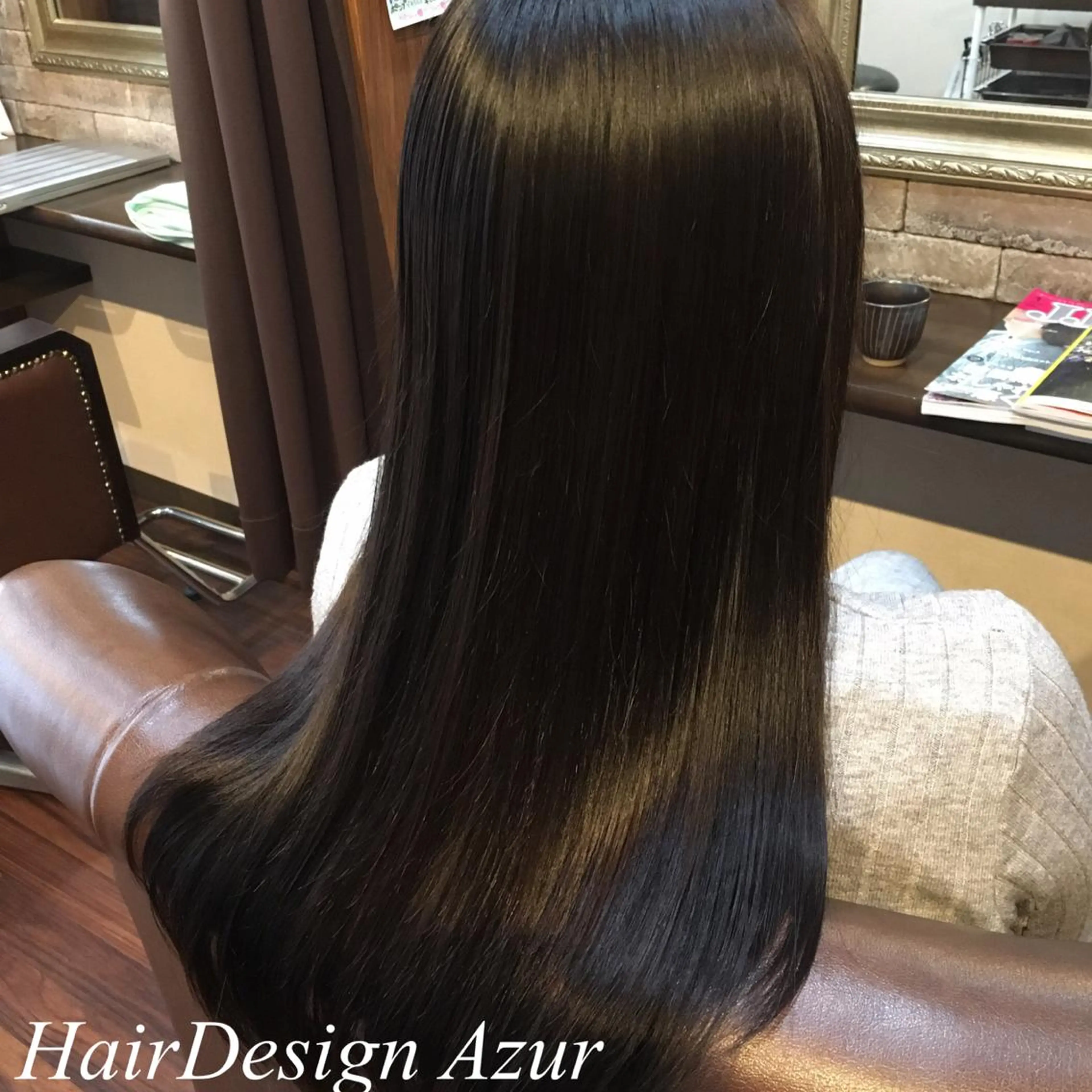 ロング カラー HairDesign Azurのヘアスタイル