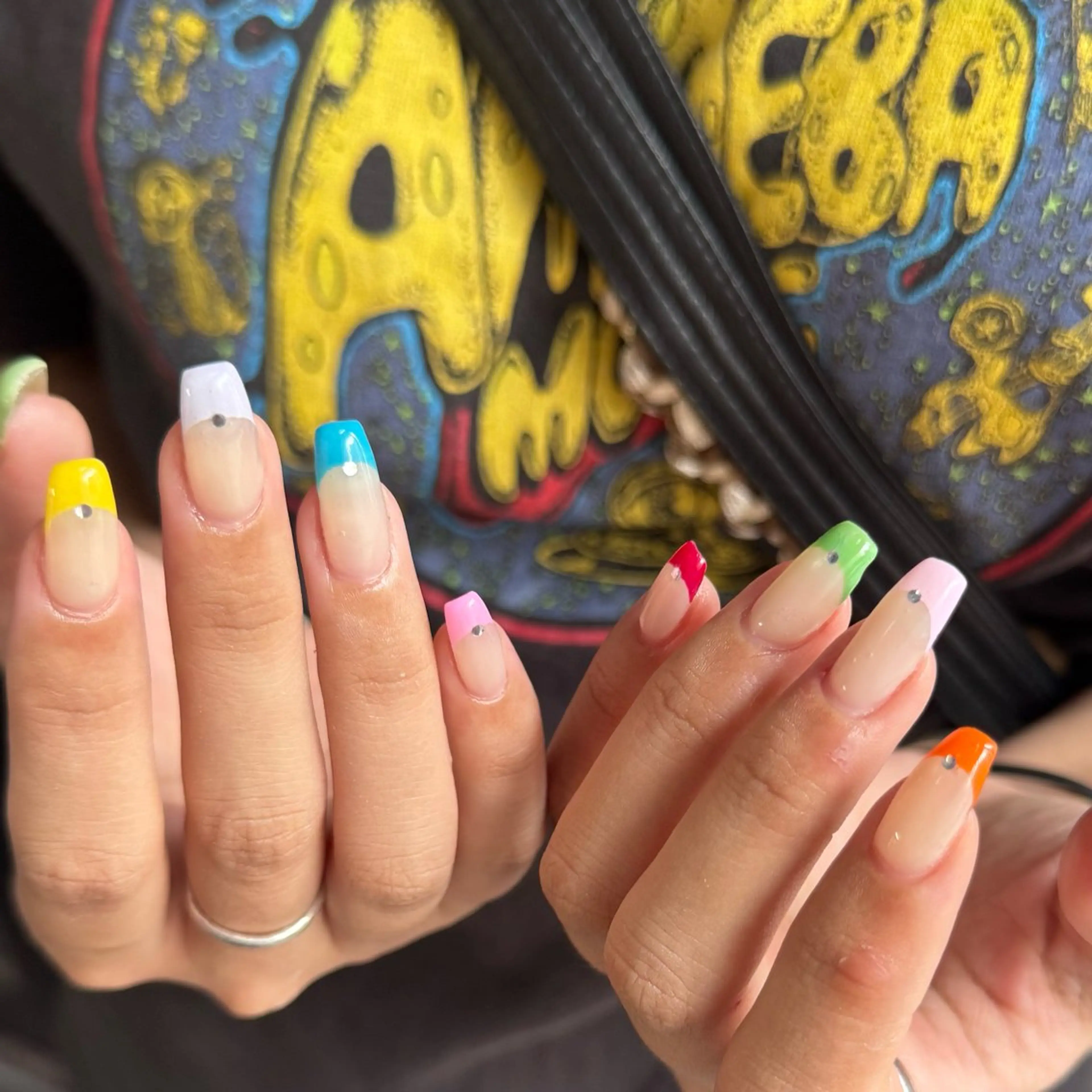 ミディアム 小川 柚香のネイルデザイン