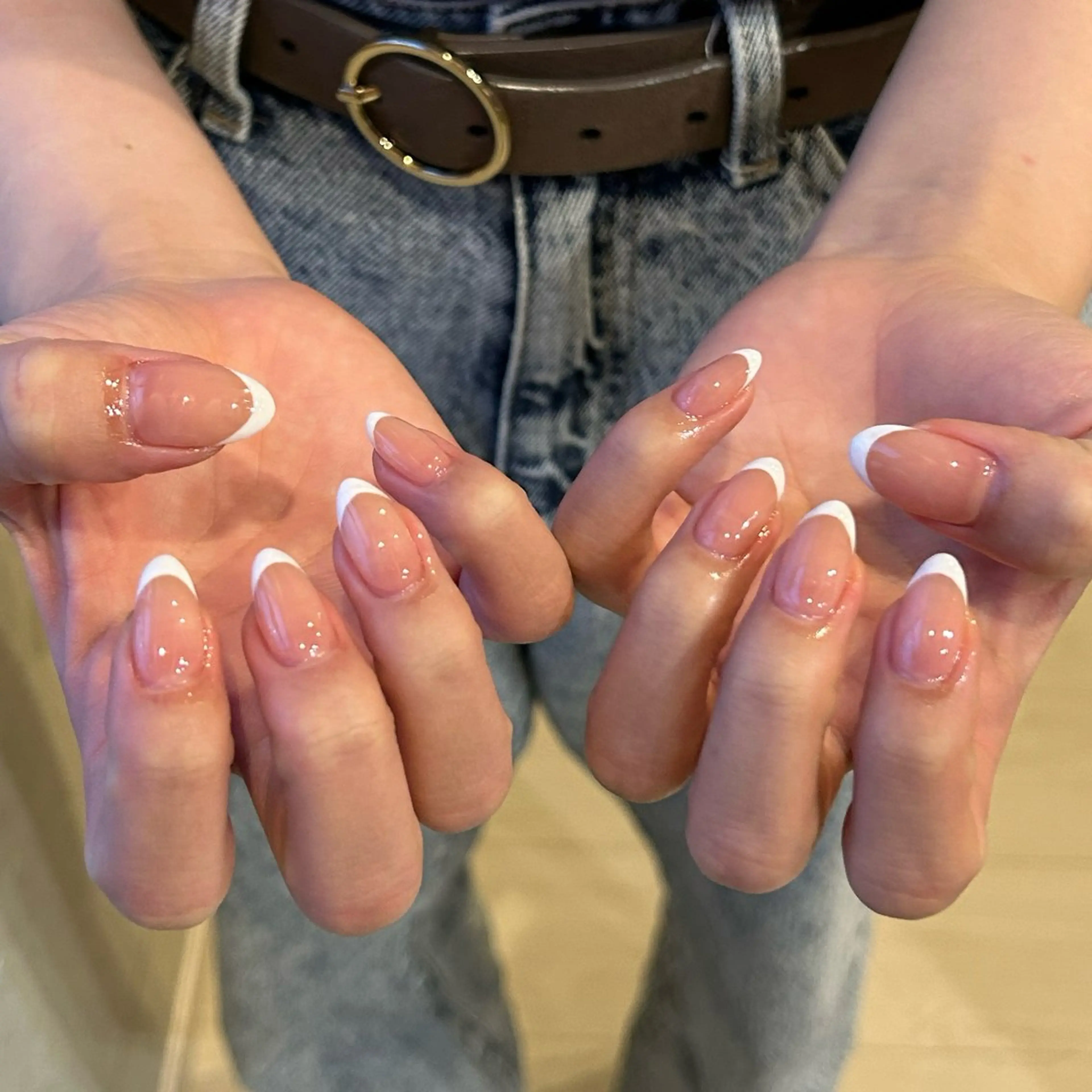 ネイル フレンチネイル 寺尾 美咲のネイルデザイン