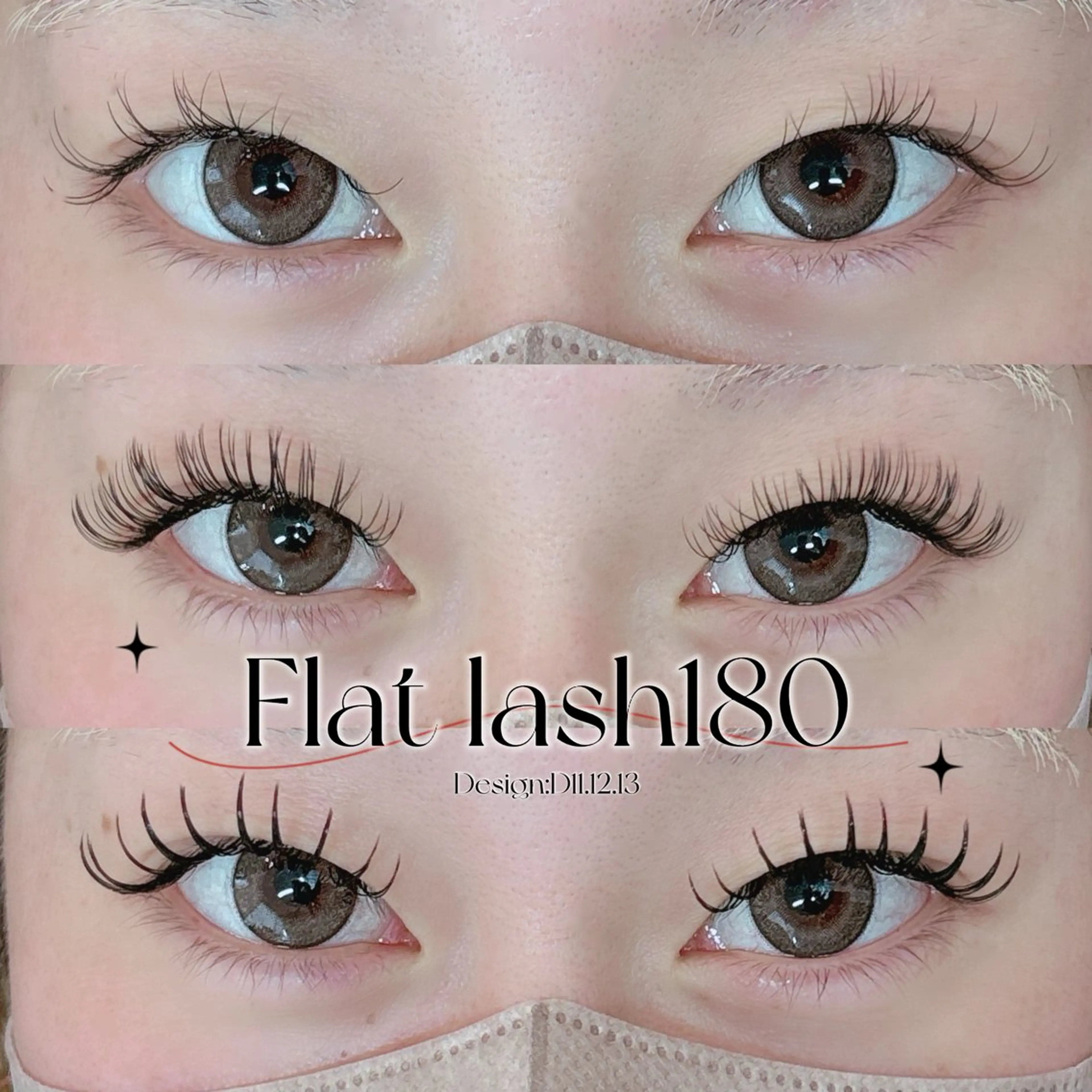 マツエク・マツパ the 別嬪所属・the別嬪 KAZANEのマツエク・マツパデザイン