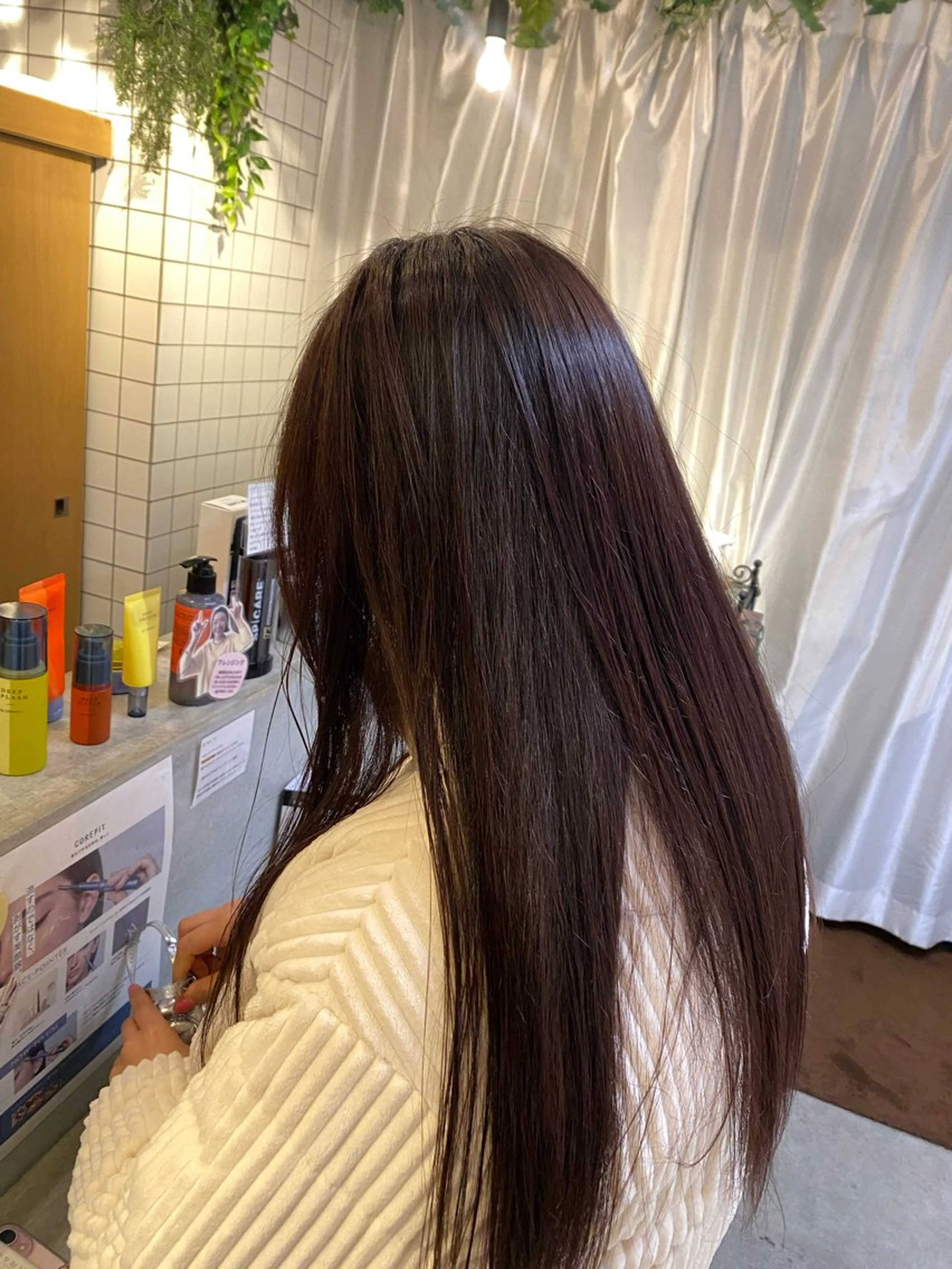 ロング カラー MASHU Grandvase所属・めい/透明感カラー /似合わせカットのヘアスタイル