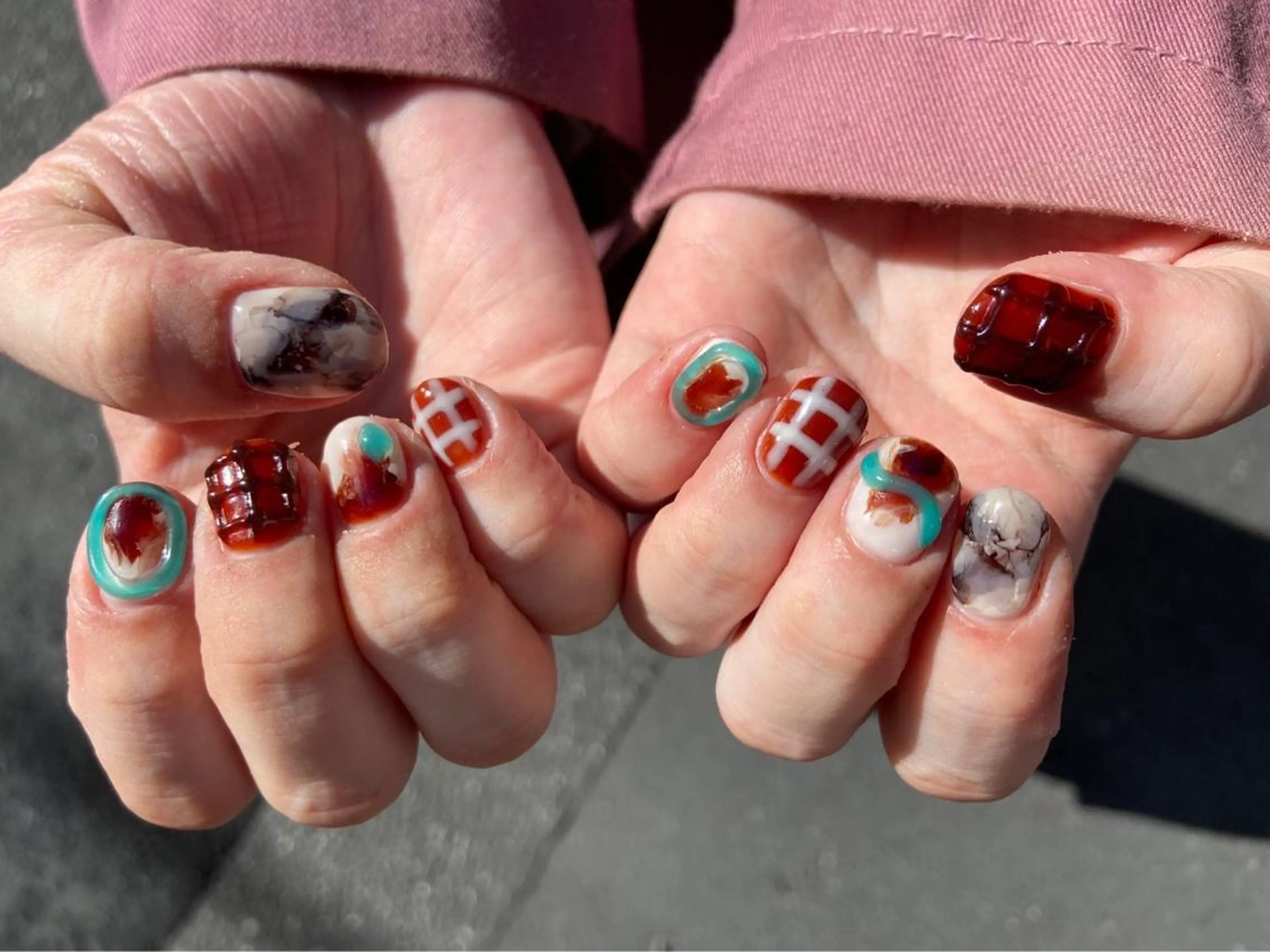 ネイル ルマート池袋東口所属・ルマートREINA .のネイルデザイン