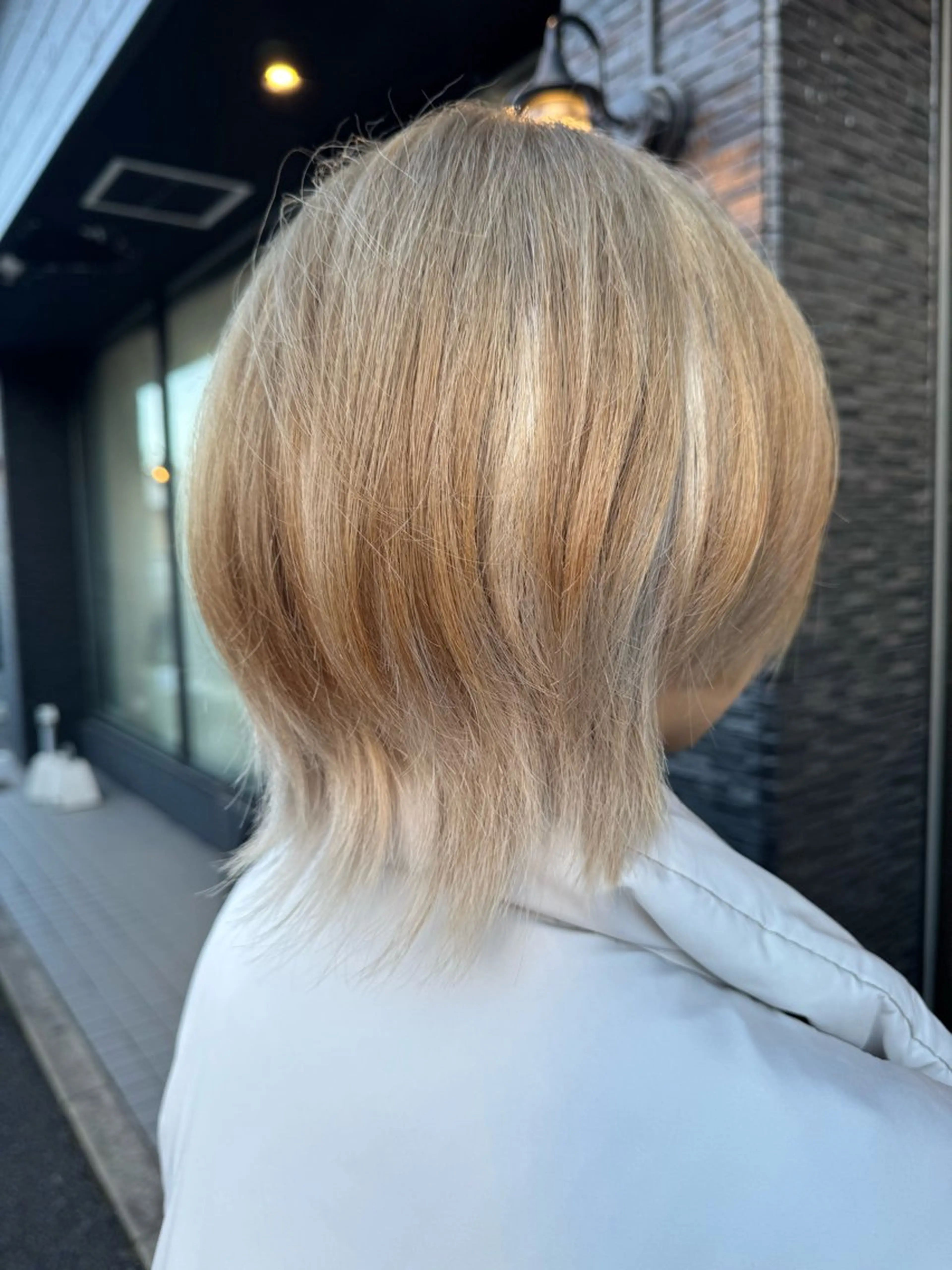 ショート ウルフカット カット ヘアカラー トリートメント BLUE HAIR盛岡店所属・三浦 菜桜のヘアスタイル