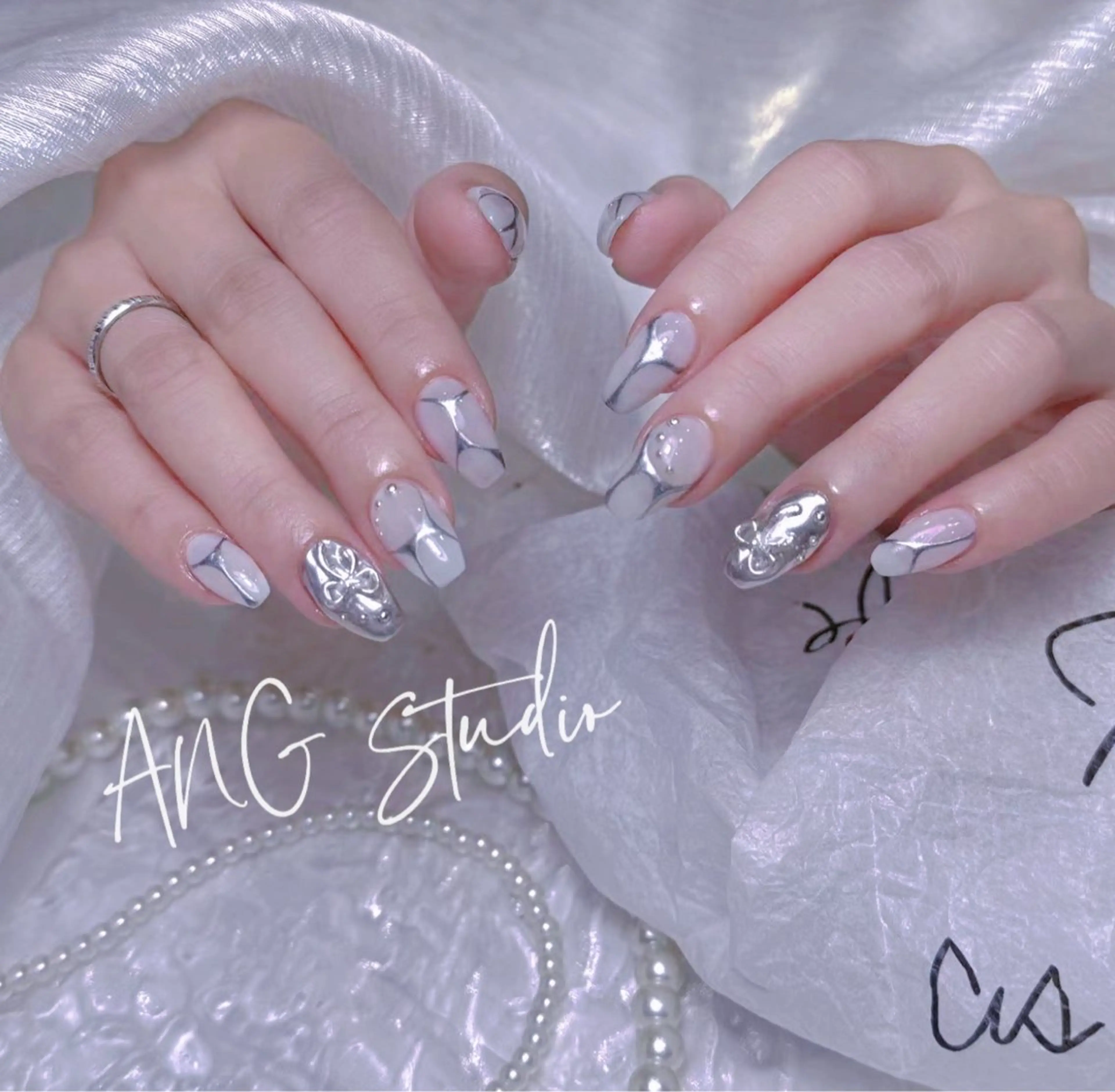 ネイル ハンドネイル ハンドケア ANG Studioのネイルデザイン