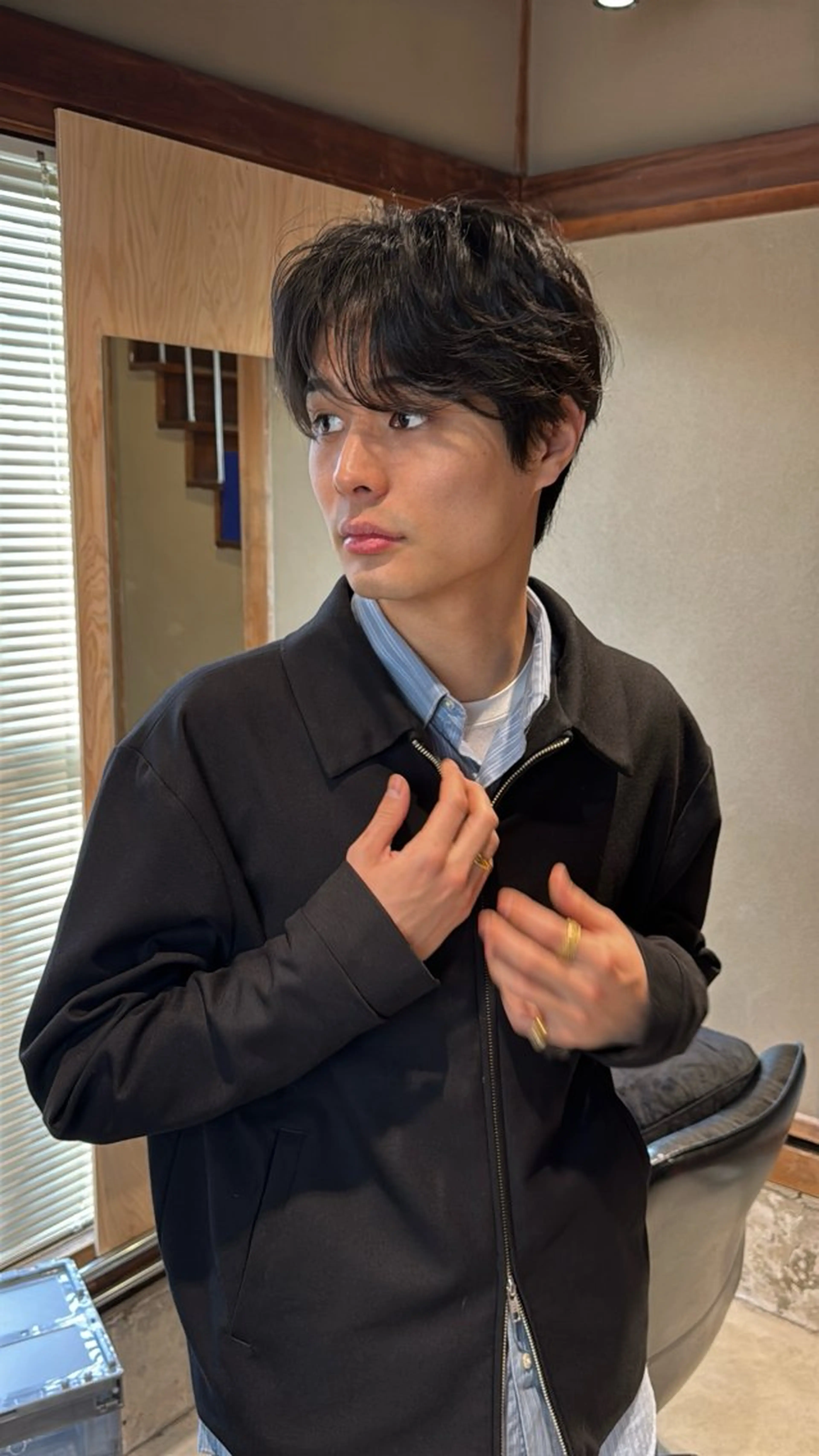 《men's1番人気》メンズカット＋ハイブリットパーマの写真