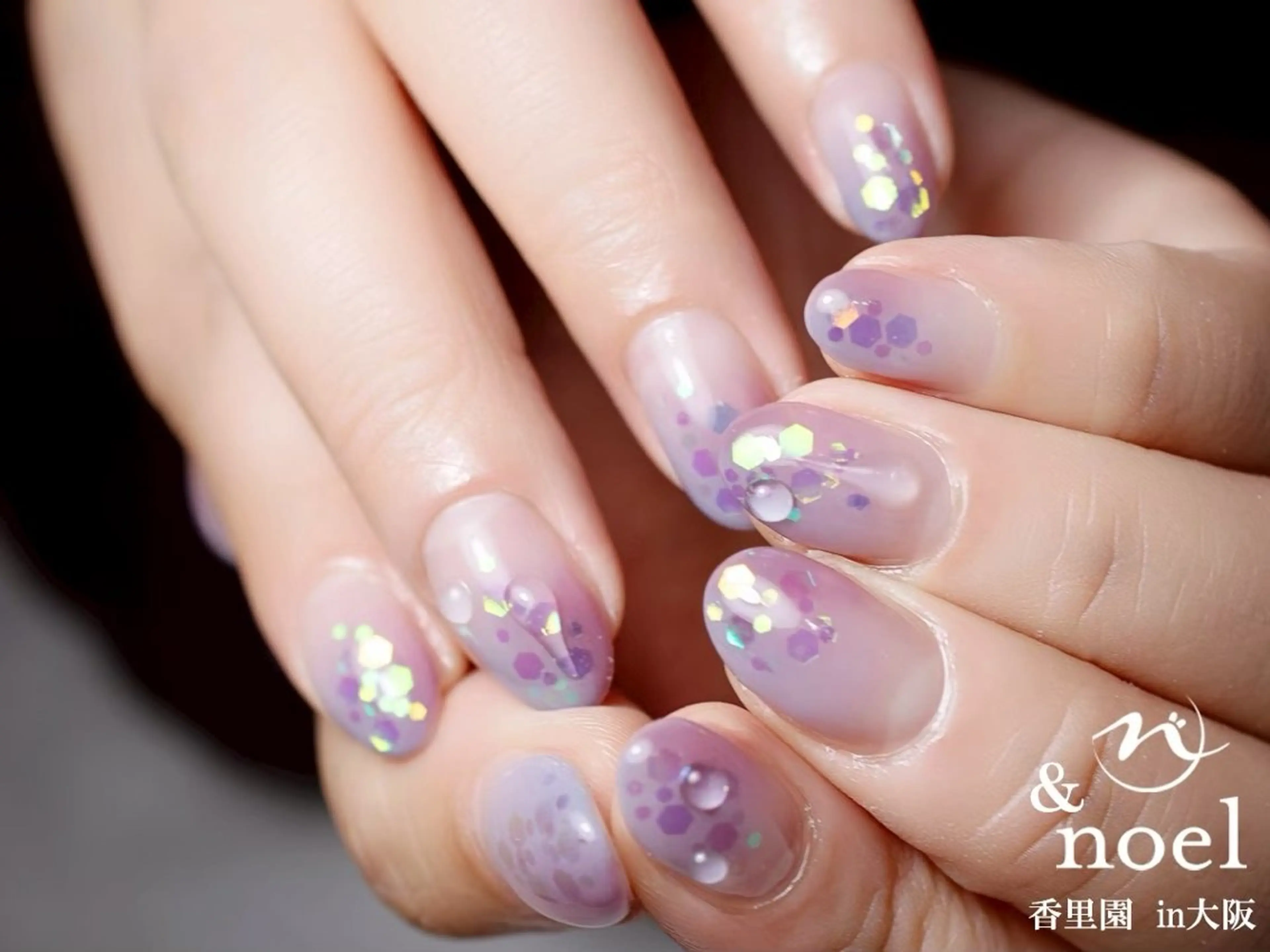 ネイル ハンドネイル Nailsalon &Noel所属・もも 🍑のネイルデザイン