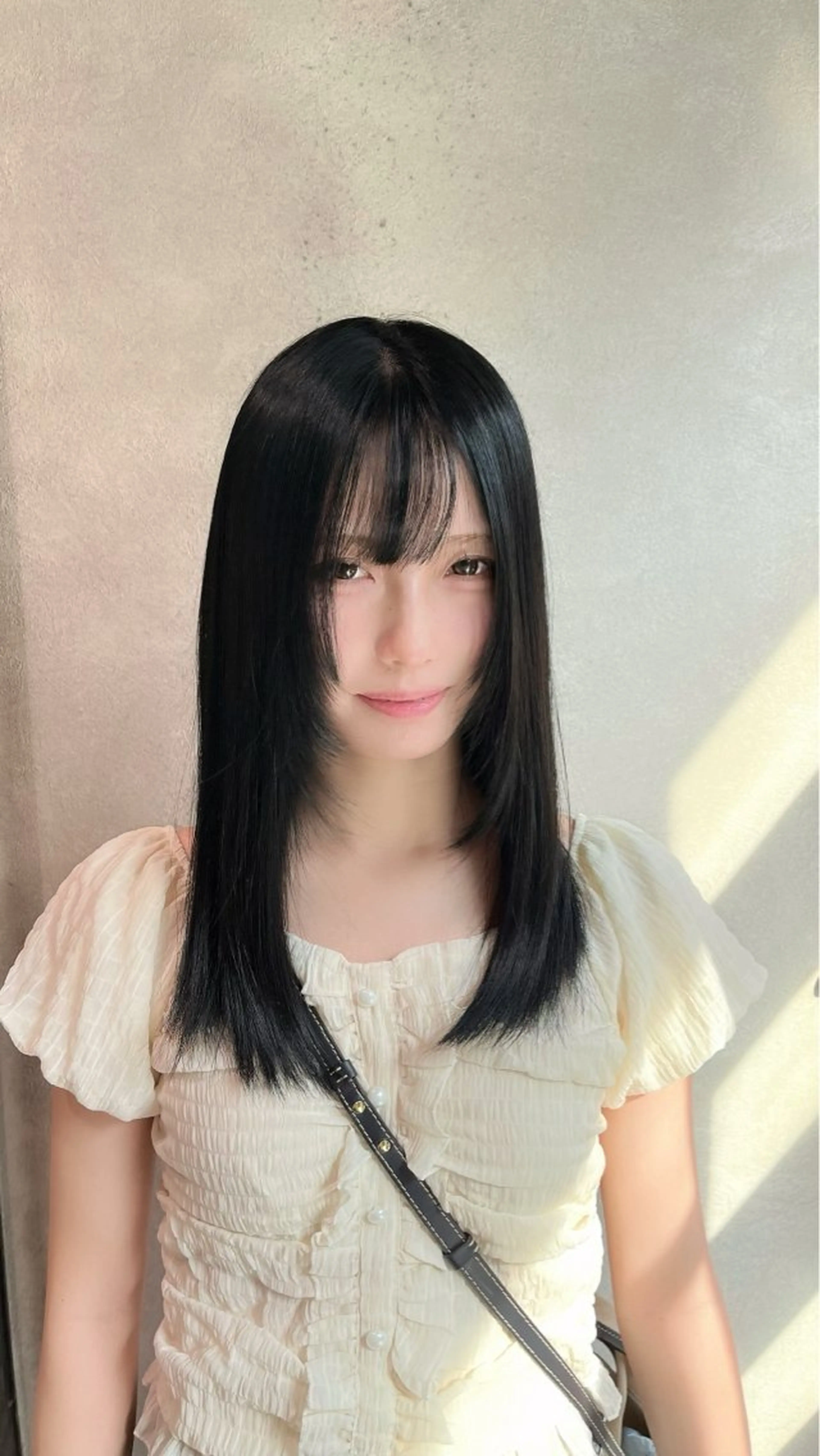 セミロング カラー カット 新宿/アシスタント AiNAのヘアスタイル